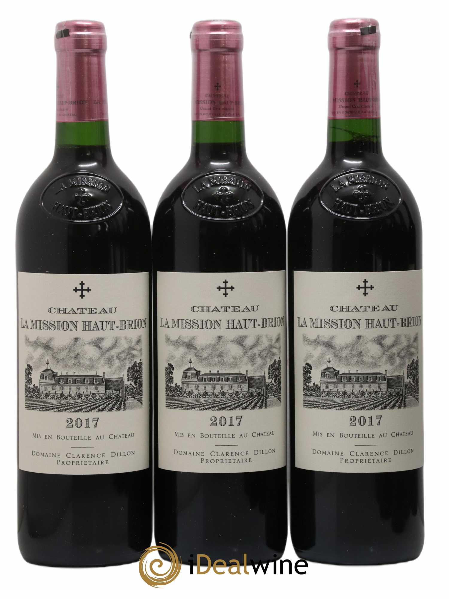 Château la Mission Haut-Brion Cru Classé de Graves 2017 - Lot de 6 bouteilles - 1