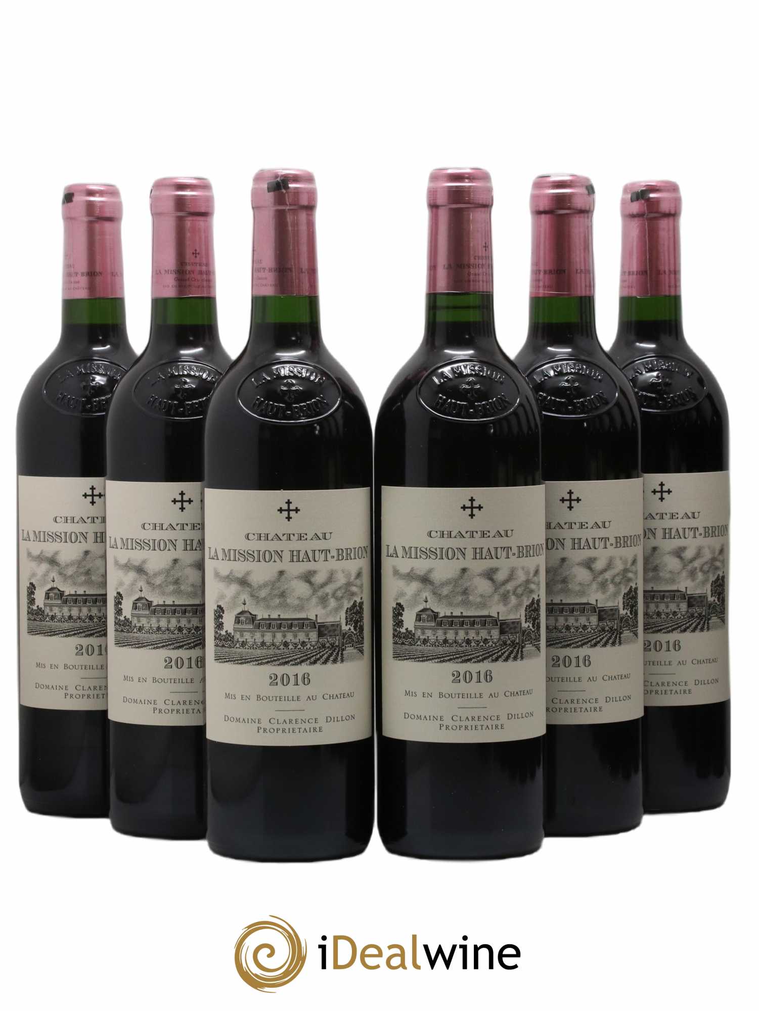 Château la Mission Haut-Brion Cru Classé de Graves 2016 - Lot de 6 bouteilles - 0