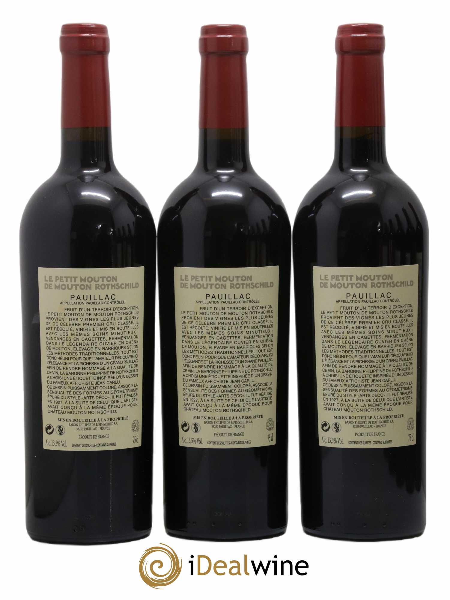 Petit Mouton Second Vin 2016 - Lot of 6 bottles - 2