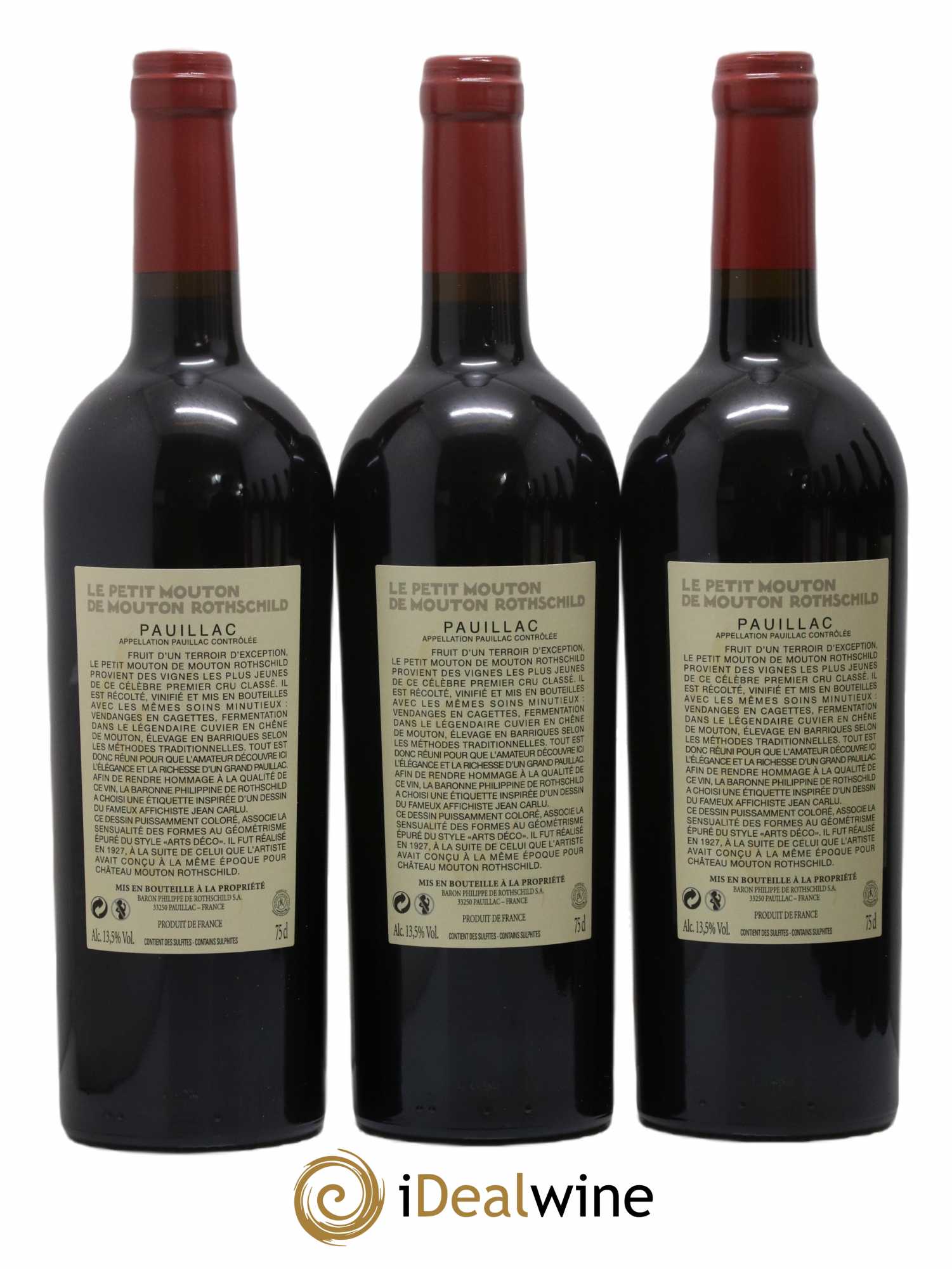 Petit Mouton Second Vin 2016 - Lot of 6 bottles - 4