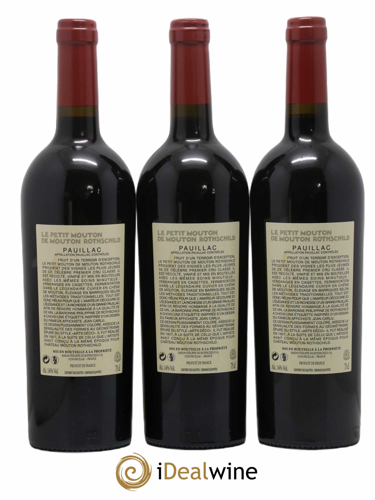 Petit Mouton Second Vin 2018 - Lot of 6 bottles - 4