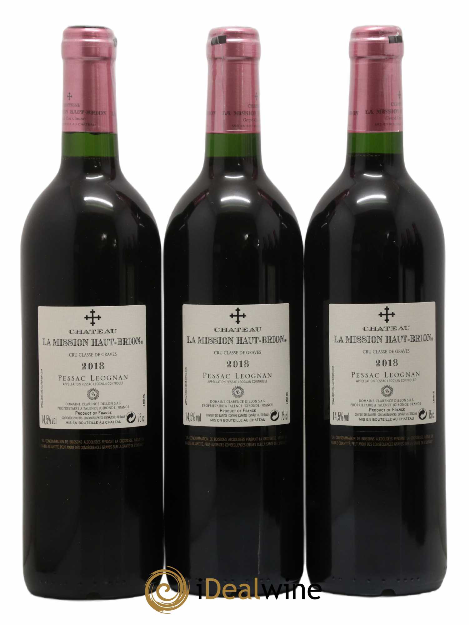 Château la Mission Haut-Brion Cru Classé de Graves 2018 - Lotto di 6 bottiglie - 2