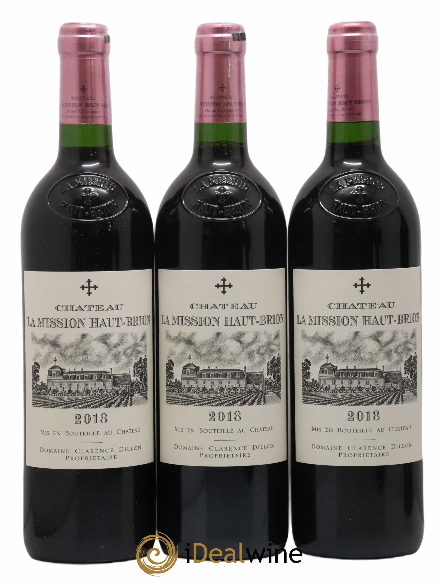 Château la Mission Haut-Brion Cru Classé de Graves 2018 - Lotto di 6 bottiglie - 3
