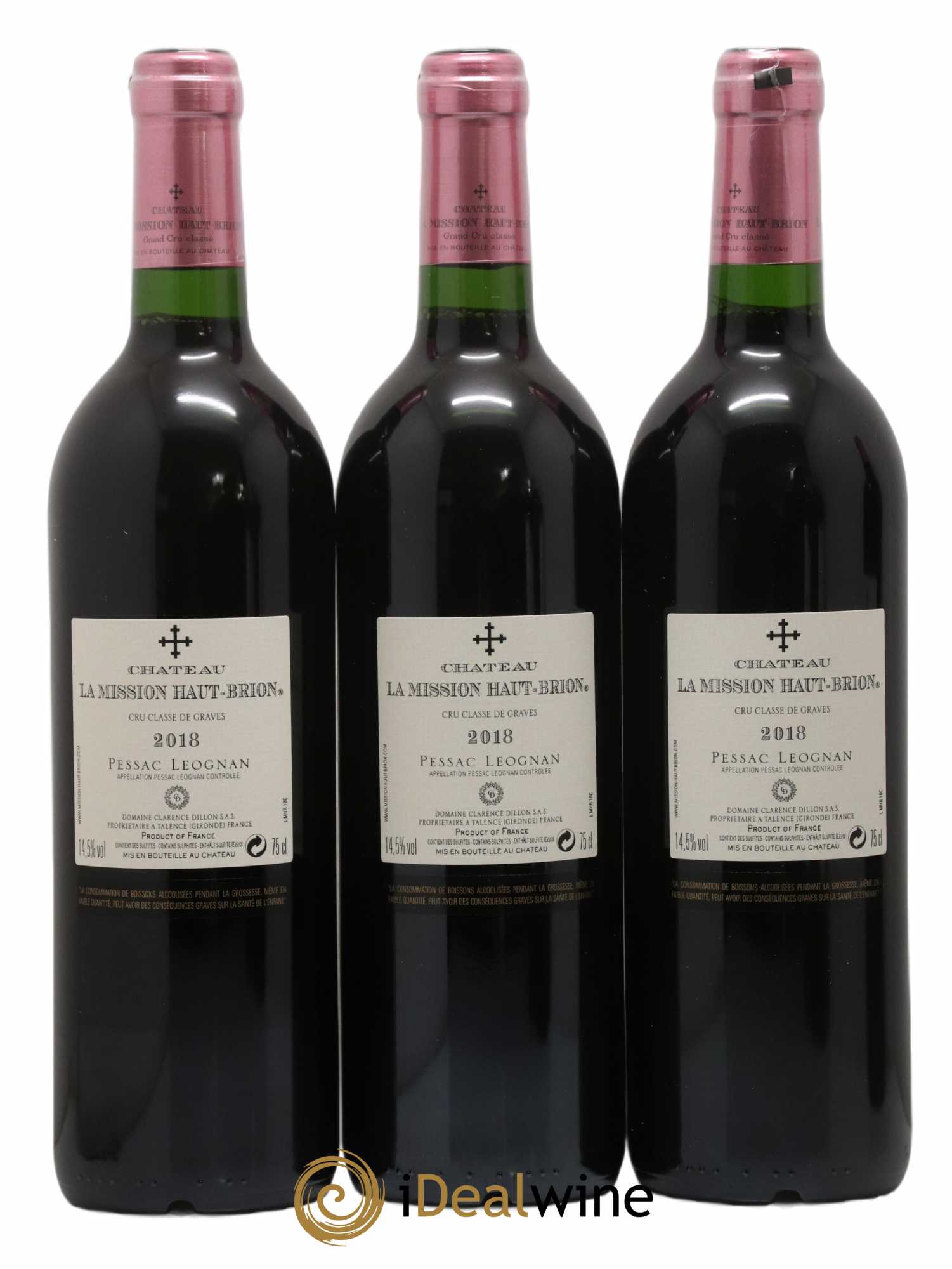 Château la Mission Haut-Brion Cru Classé de Graves 2018 - Lotto di 6 bottiglie - 4