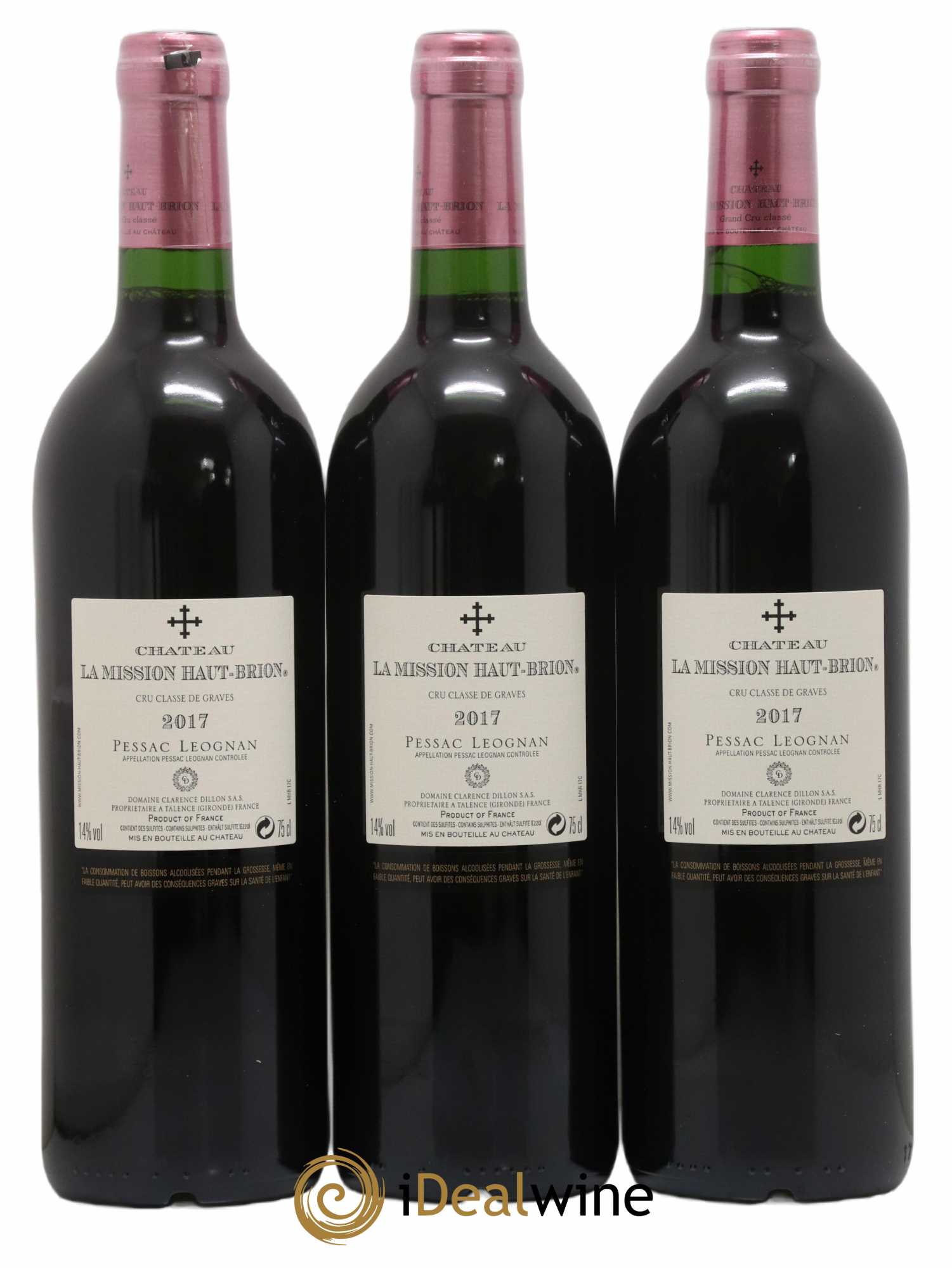 Château la Mission Haut-Brion Cru Classé de Graves 2017 - Lot de 6 bouteilles - 4