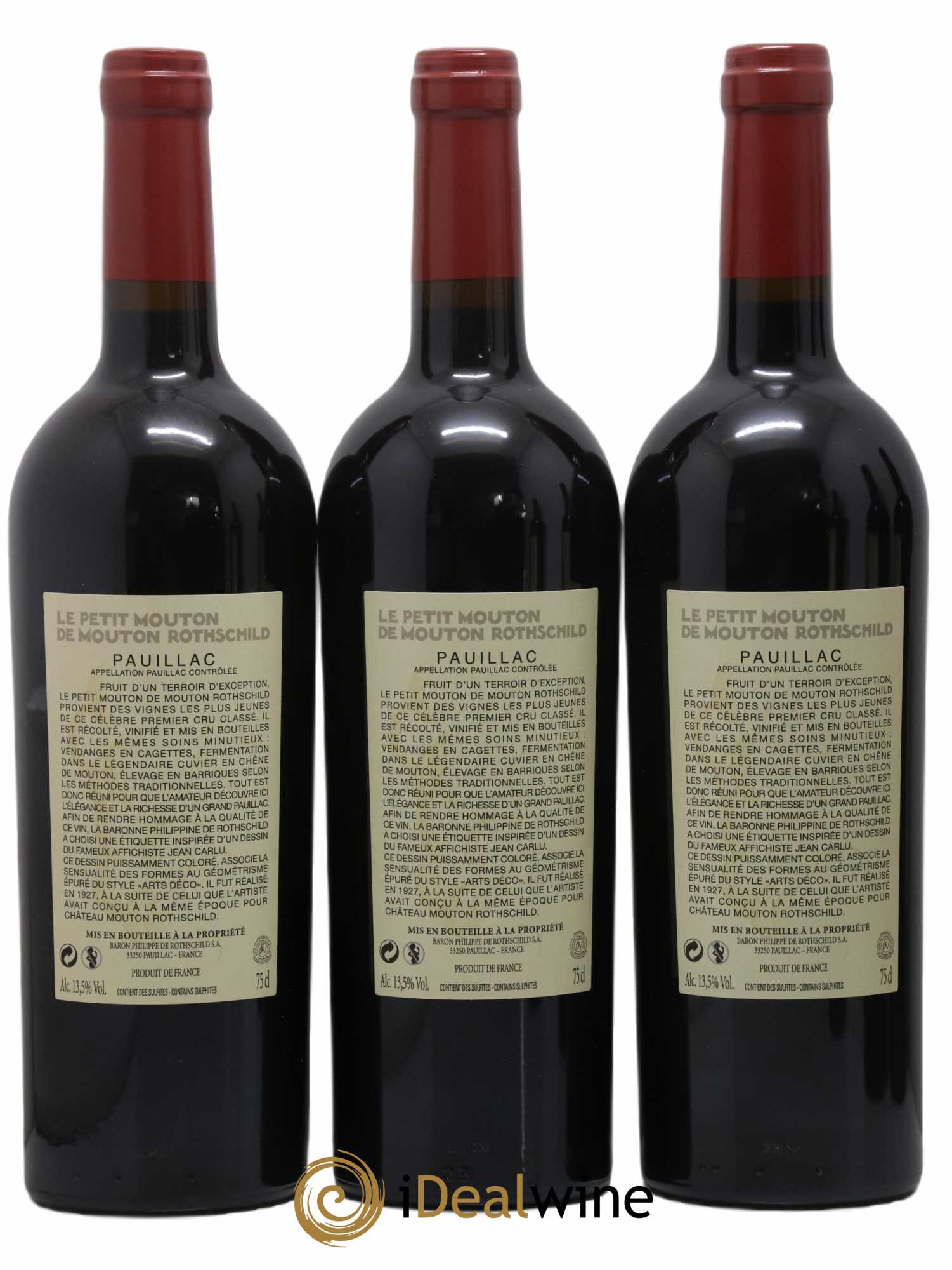 Petit Mouton Second Vin 2016 - Lot de 6 bouteilles - 2