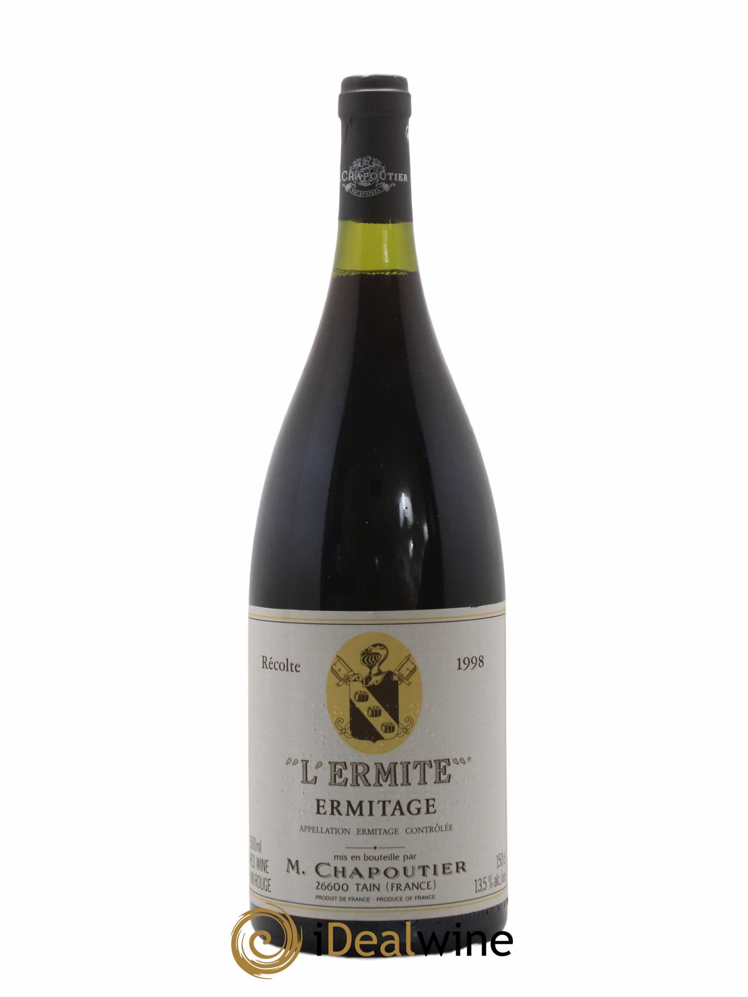 Hermitage Ermitage l'Ermite Chapoutier 1998 - Lot de 1 magnum - 0