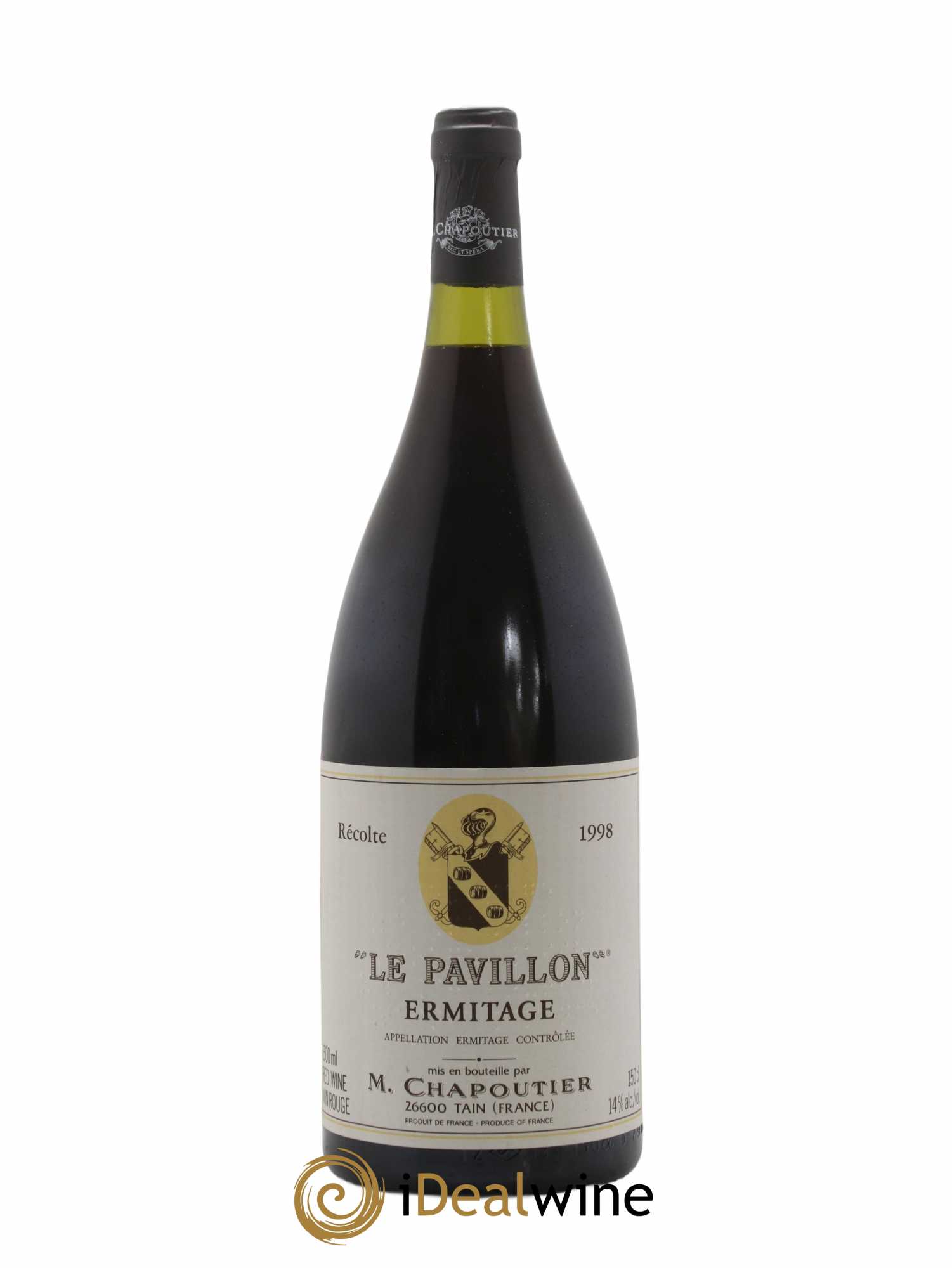Hermitage Ermitage Le Pavillon Chapoutier 1998 - Lot de 1 magnum - 0