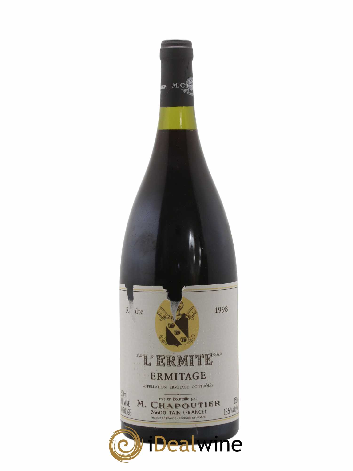 Hermitage Ermitage l'Ermite Chapoutier 1998 - Lot de 1 magnum - 0
