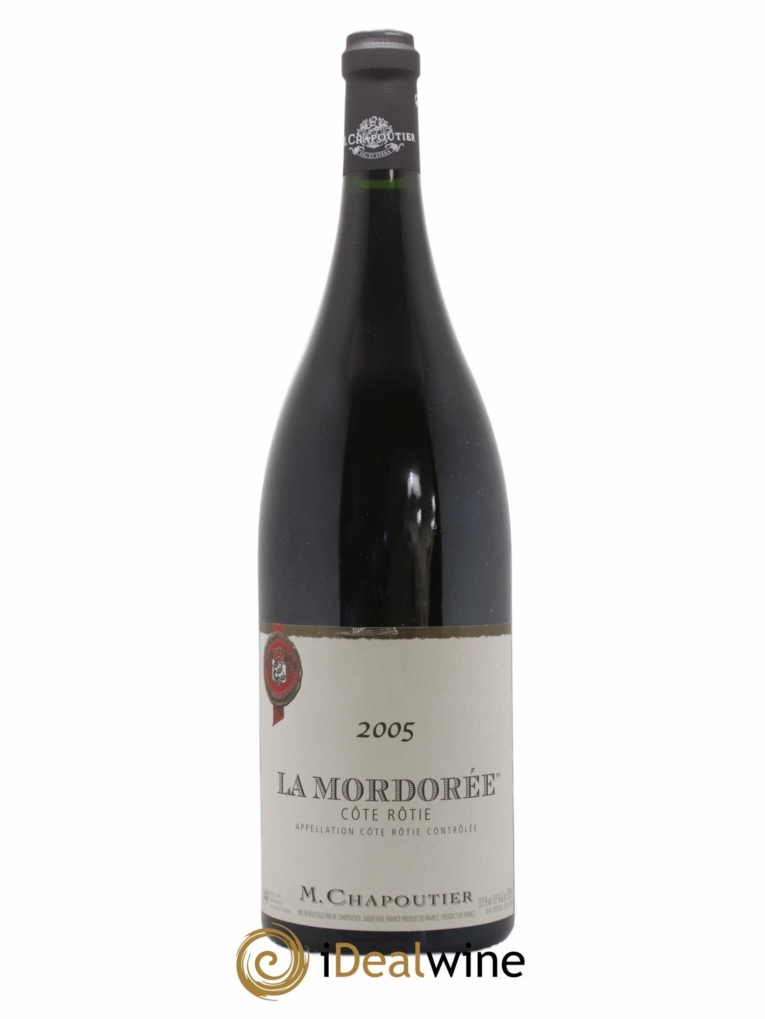 Côte-Rôtie La Mordorée Chapoutier 2005 - Lot de 1 double magnum - 0