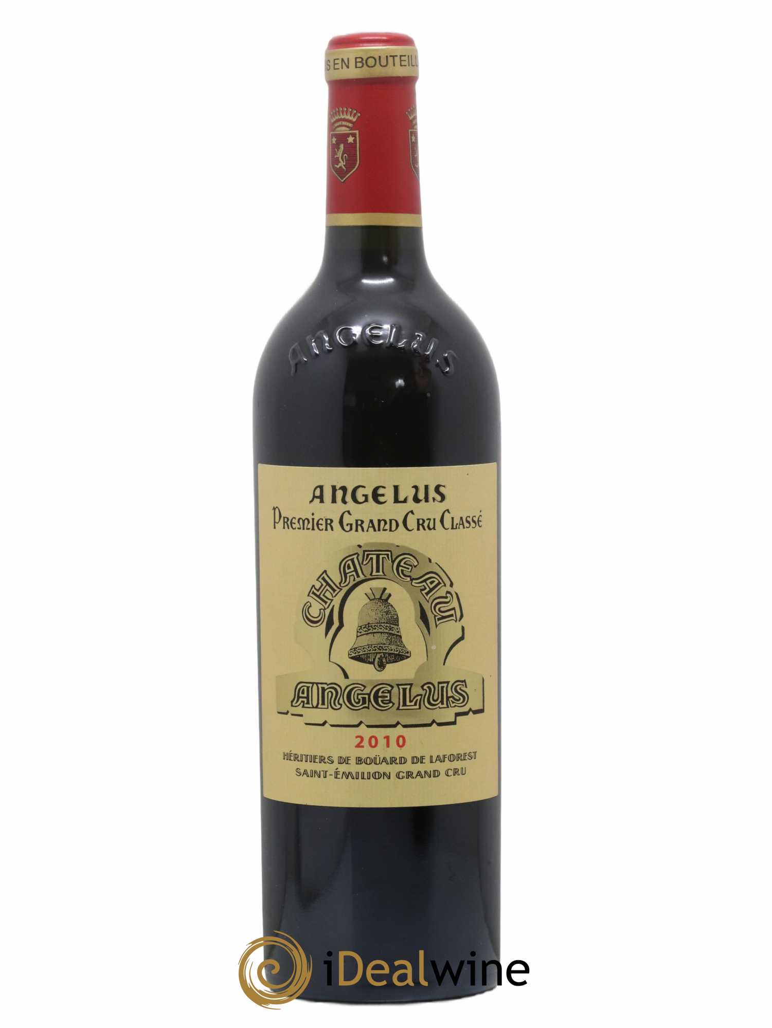 Château Angélus 1er Grand Cru Classé A 2010 - Lot of 1 bottle - 0