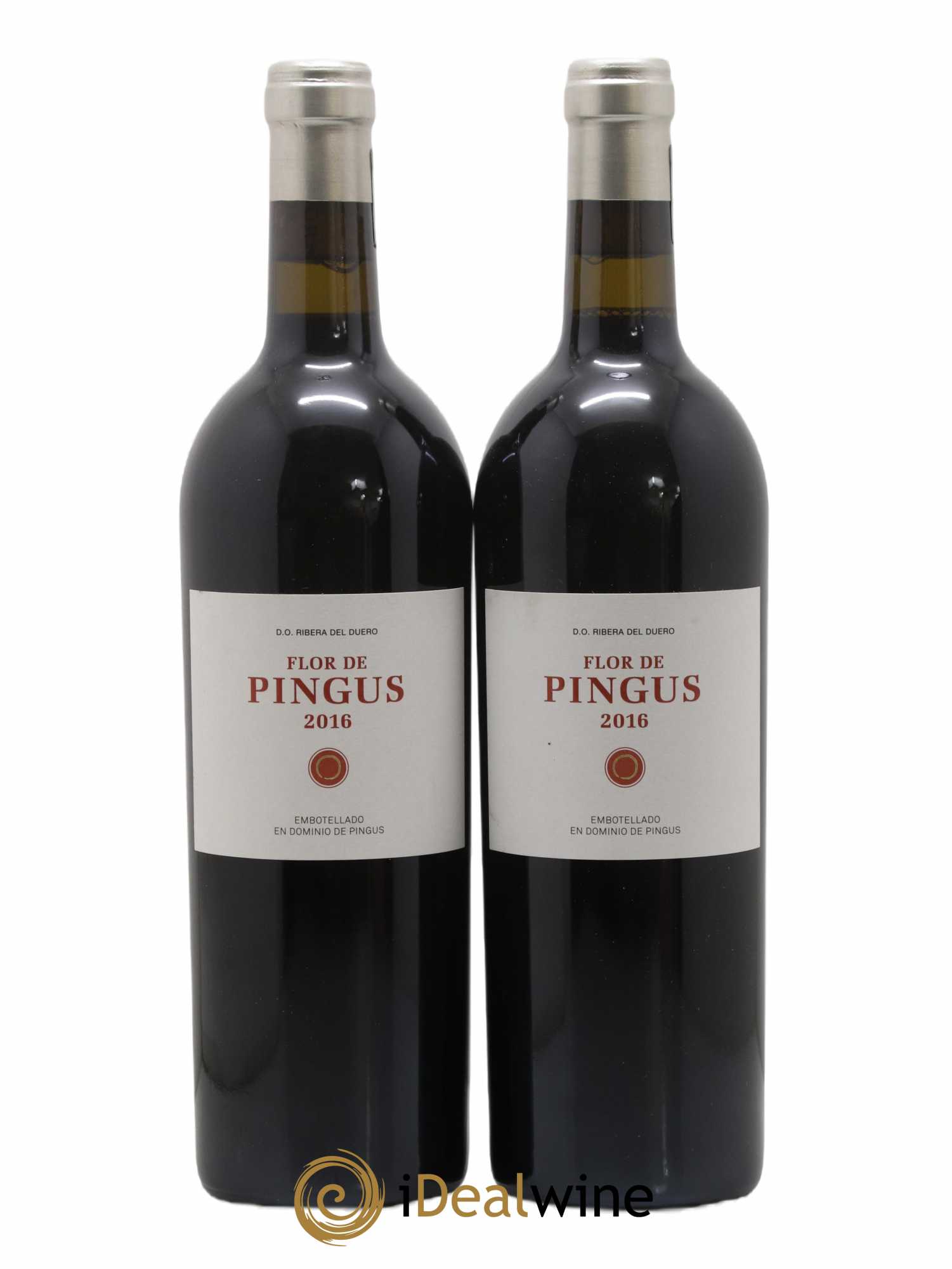 Ribera Del Duero Flor de Pingus Dominio de Pingus - Peter Sisseck 2016 - Lot de 2 bouteilles - 0
