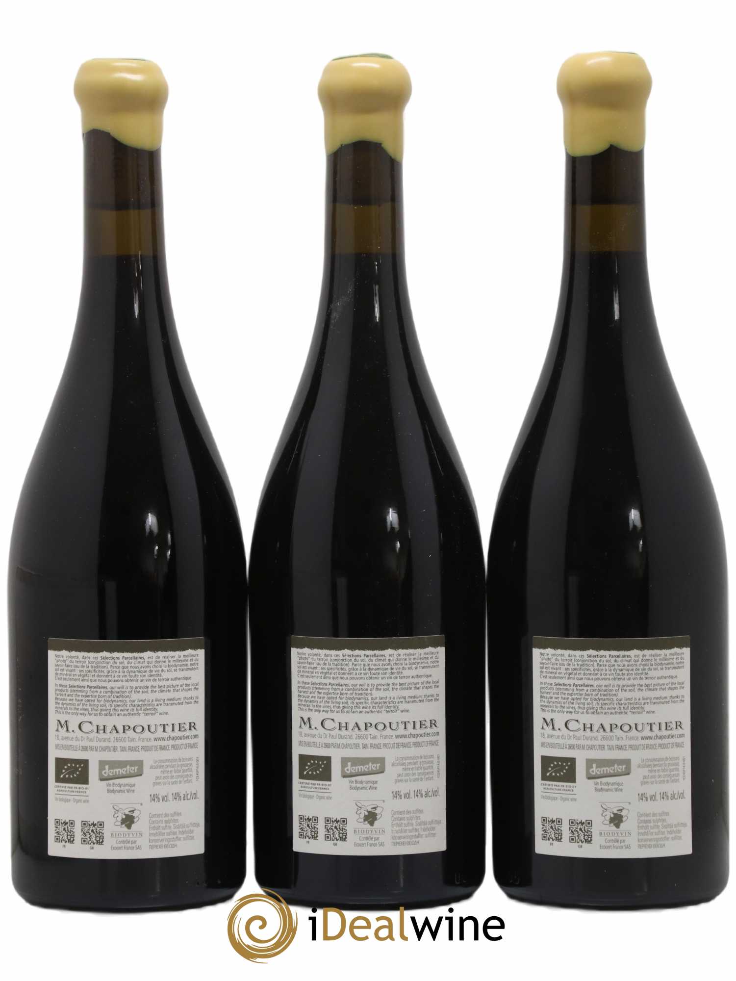 Hermitage Ermitage Le Pavillon Chapoutier 2015 - Lot de 6 bouteilles - 2
