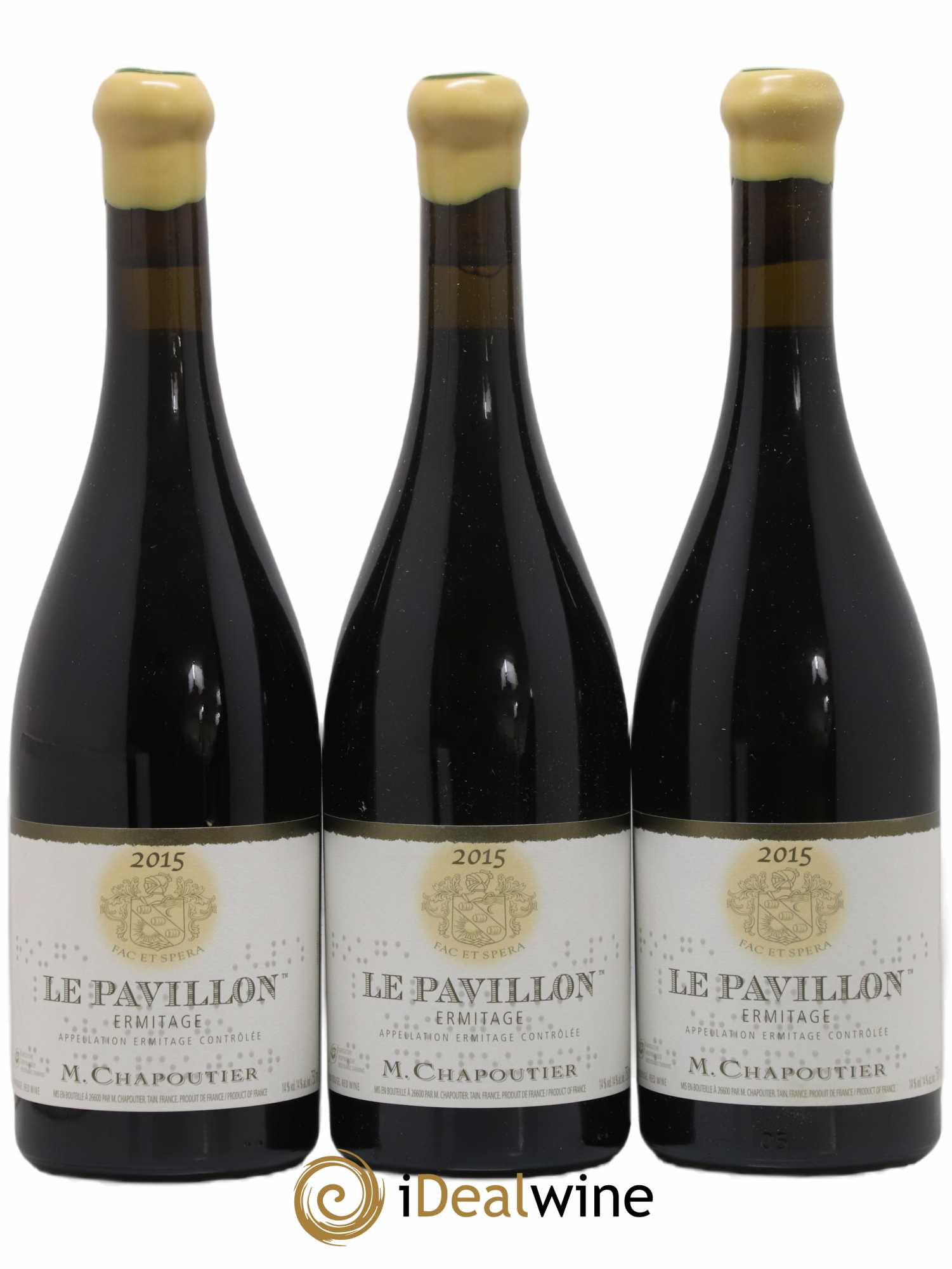 Hermitage Ermitage Le Pavillon Chapoutier 2015 - Lot de 6 bouteilles - 3