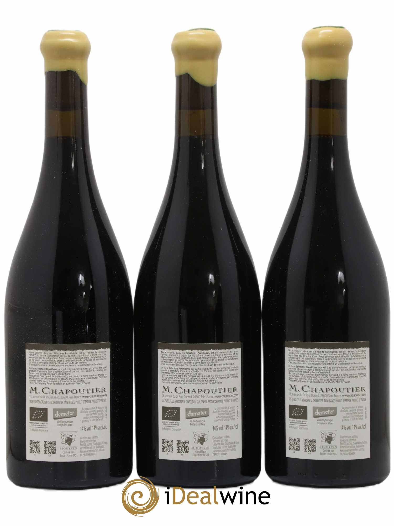 Hermitage Ermitage Le Pavillon Chapoutier 2015 - Lot de 6 bouteilles - 4
