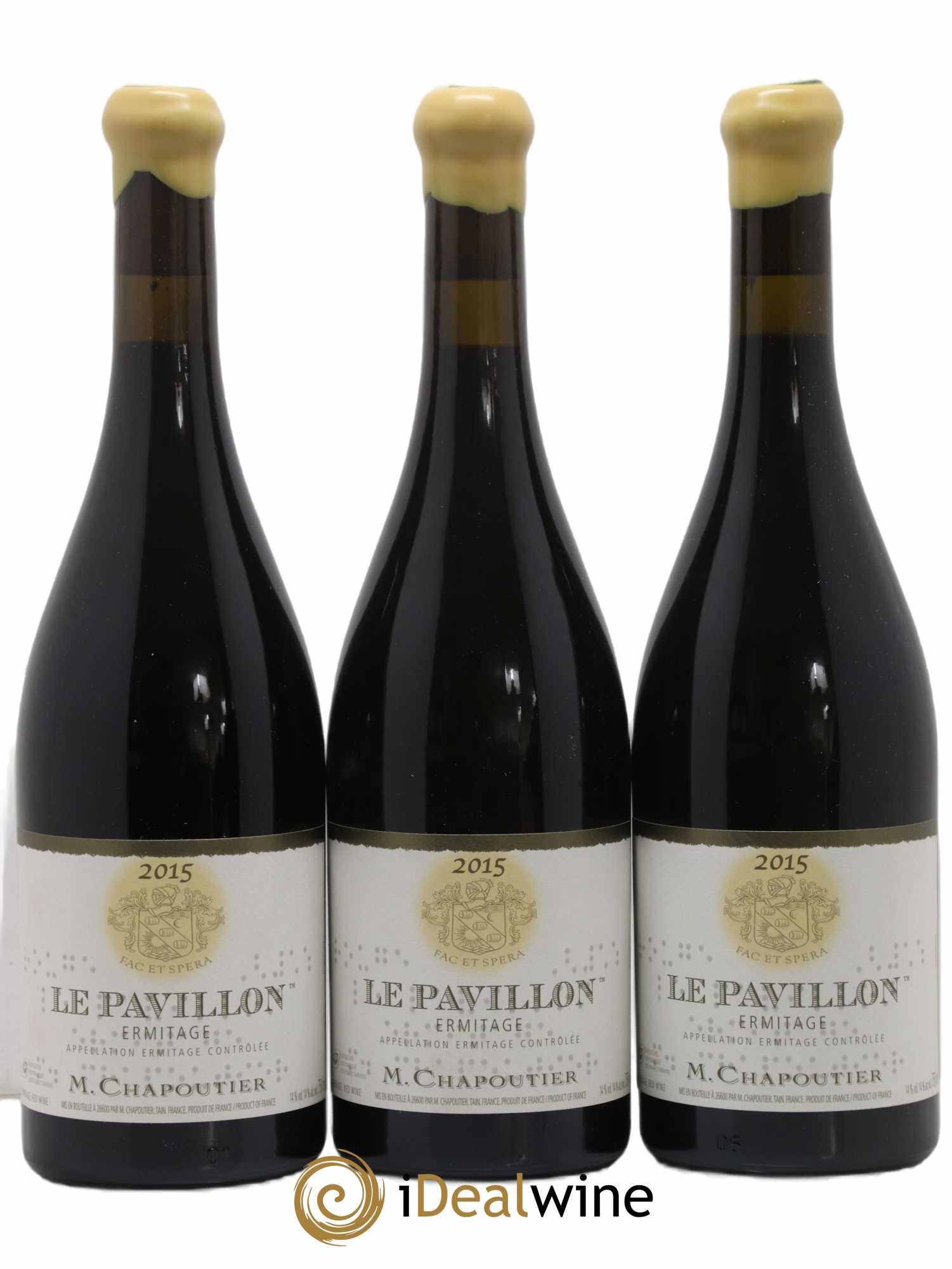 Hermitage Ermitage Le Pavillon Chapoutier 2015 - Lot of 6 bottles - 1