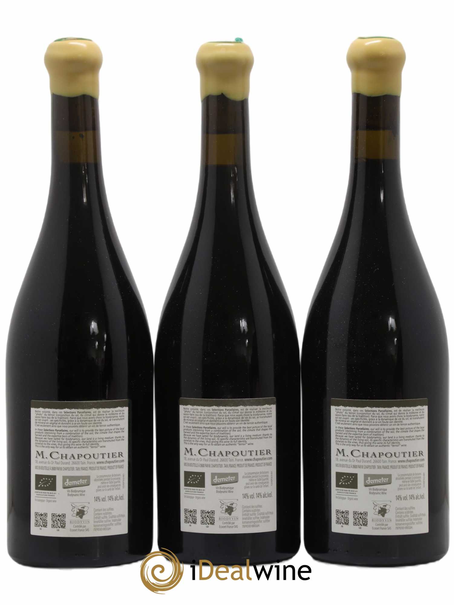 Hermitage Ermitage Le Pavillon Chapoutier 2015 - Lot of 6 bottles - 2