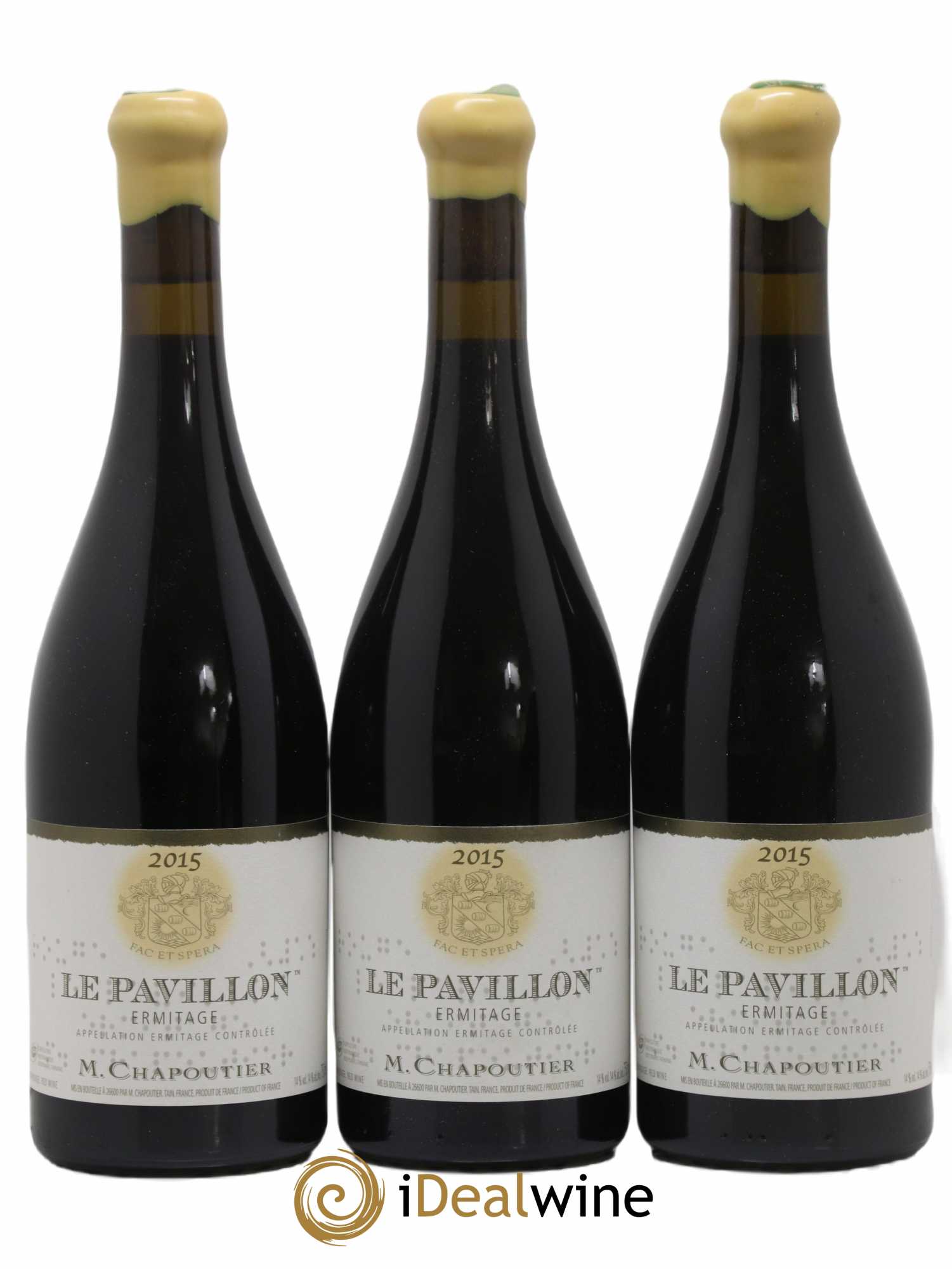 Hermitage Ermitage Le Pavillon Chapoutier 2015 - Lot of 6 bottles - 3