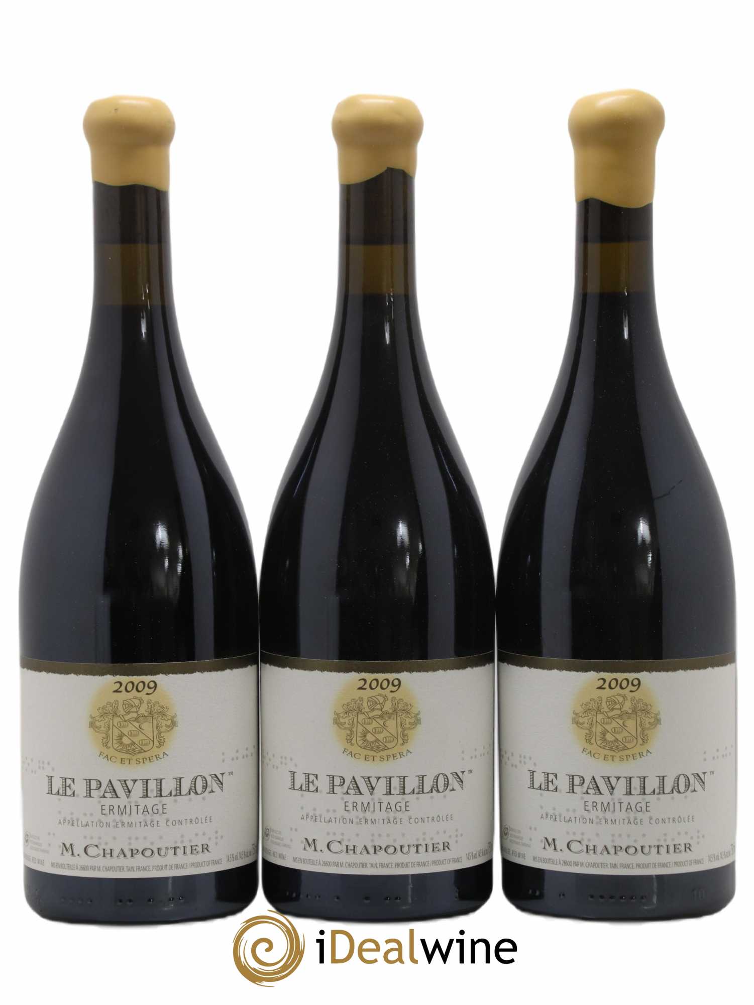 Hermitage Ermitage Le Pavillon Chapoutier 2009 - Lot de 6 bouteilles - 3