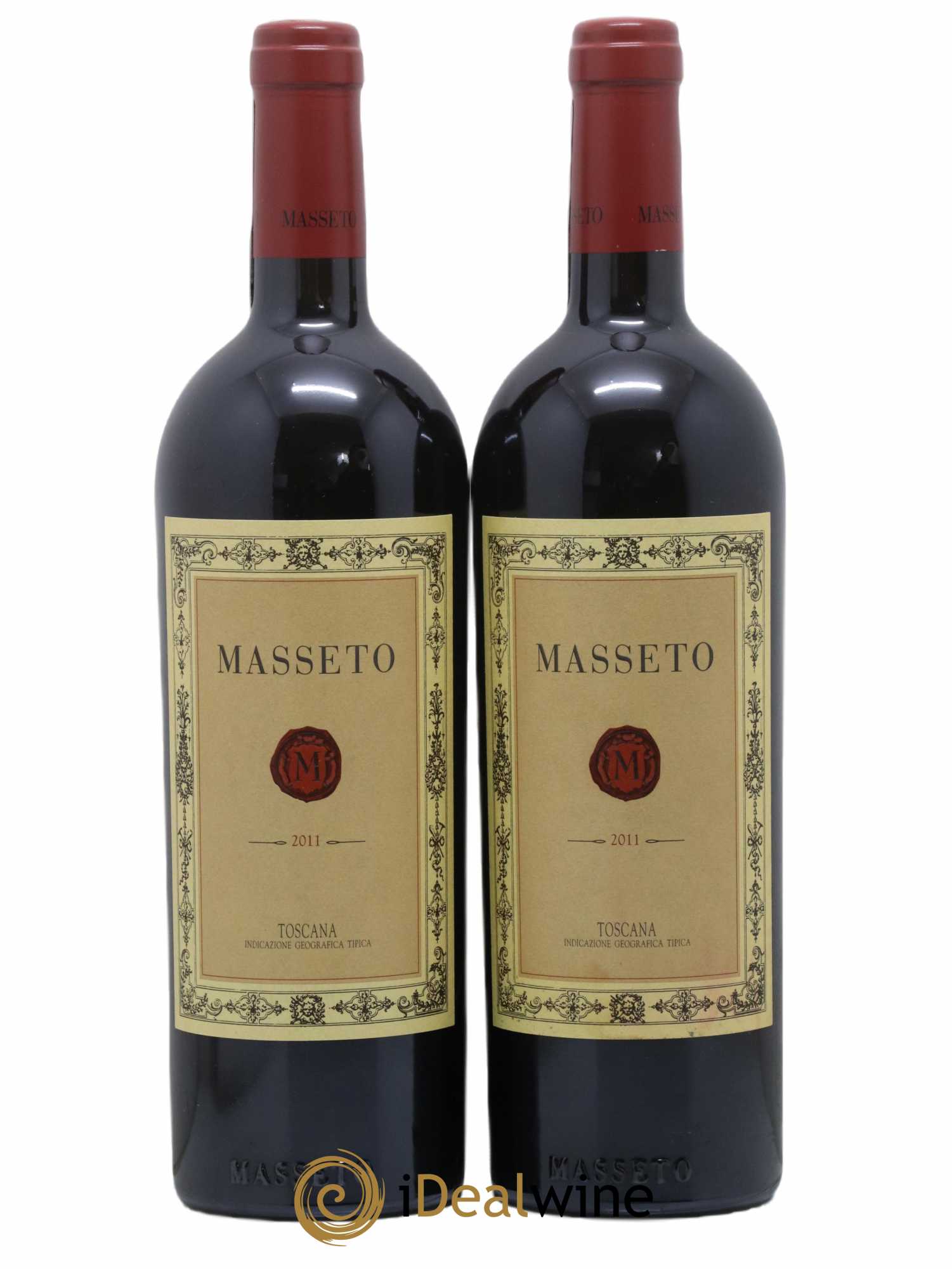 Toscana IGT Tenuta Dell'Ornellaia Masseto Frescobaldi 2011 - Lot de 2 bouteilles - 0