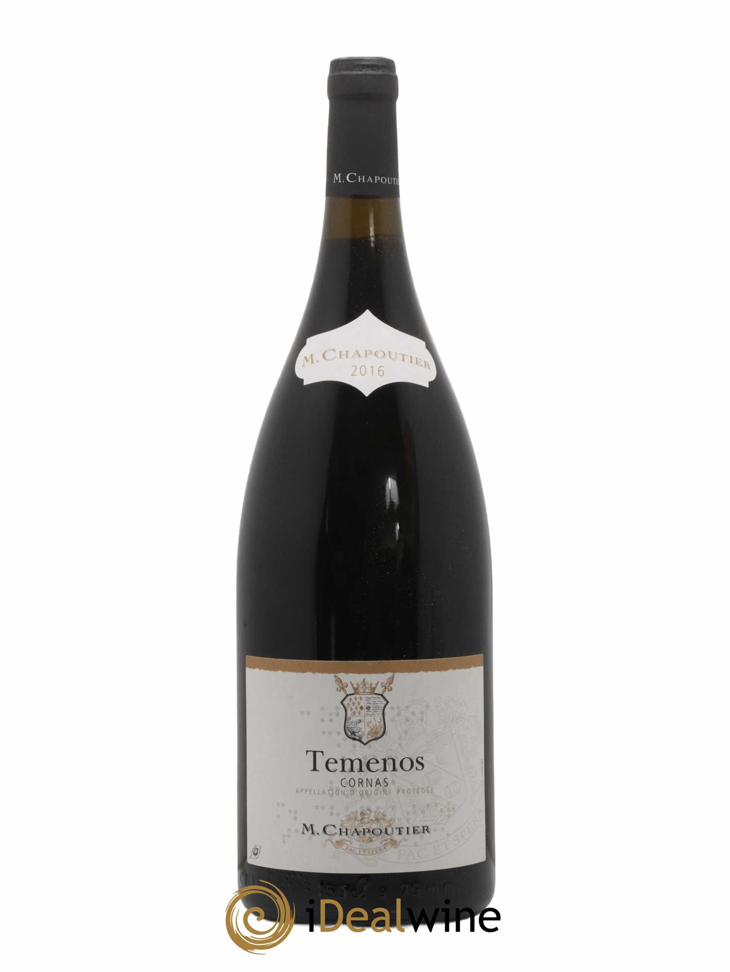 Cornas Temenos Chapoutier 2016 - Lot de 1 magnum - 0