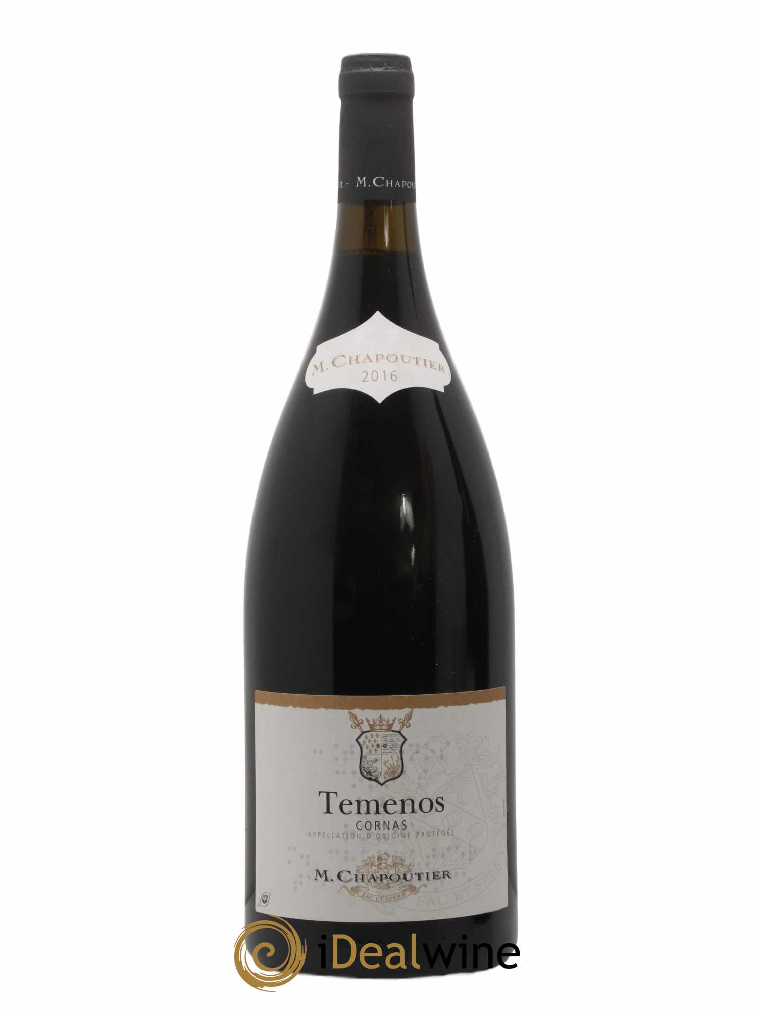 Cornas Temenos Chapoutier 2016 - Lot de 1 magnum - 0