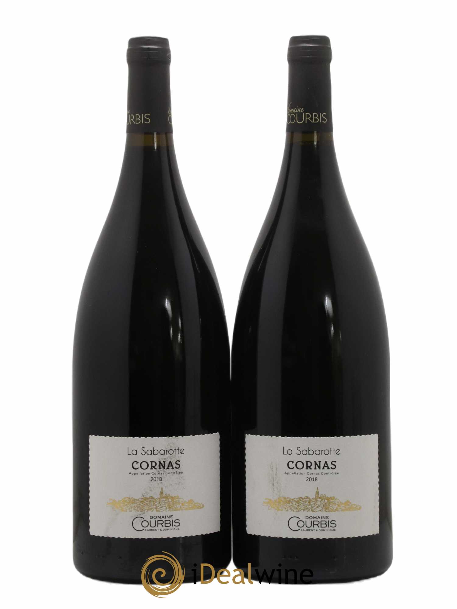 Cornas La Sabarotte Courbis 2018 - Lot de 2 magnums - 0