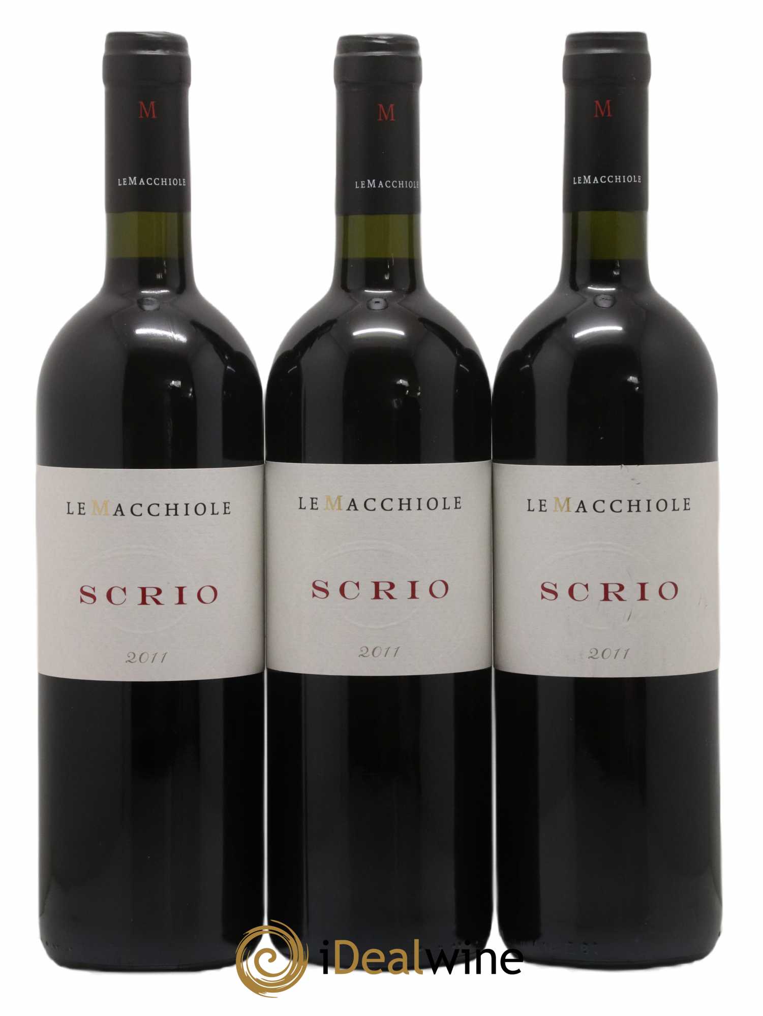 Toscana IGT Le Macchiole Scrio Le Macchiole 2011 - Lot de 3 bouteilles - 0