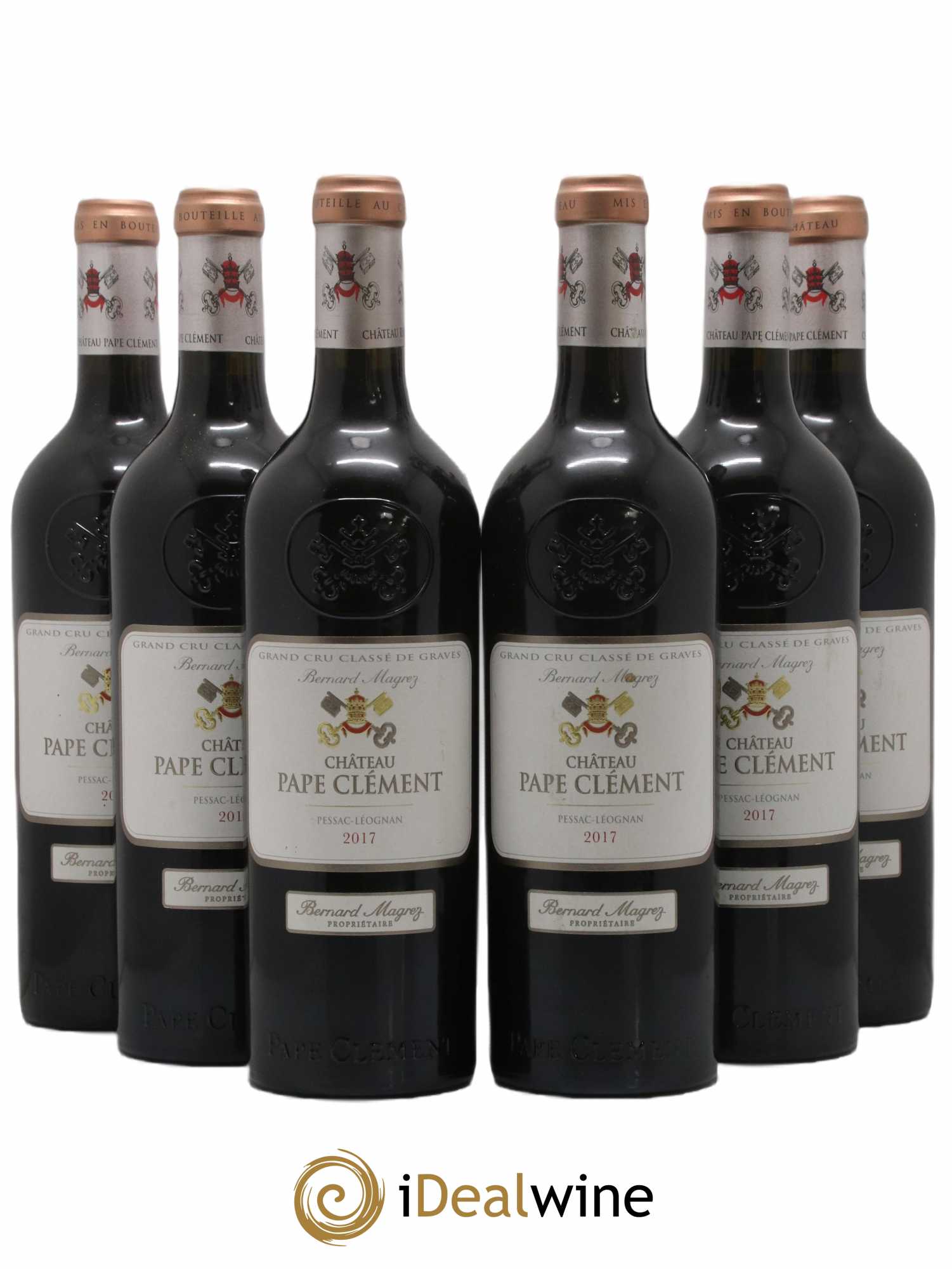 Château Pape Clément Cru Classé de Graves 2017 - Lot de 6 bouteilles - 0