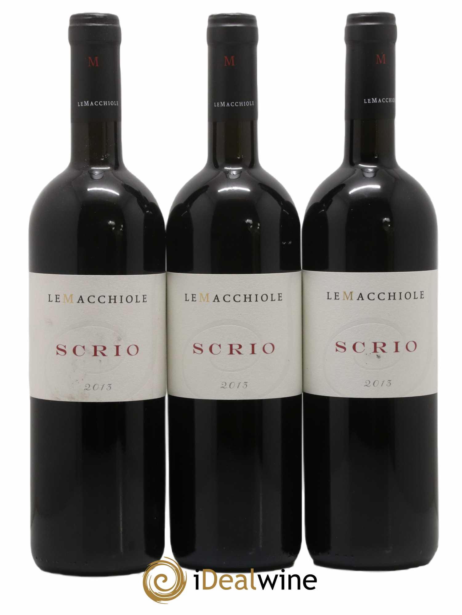 Toscana IGT Le Macchiole Scrio Le Macchiole 2013 - Lot de 3 bouteilles - 0