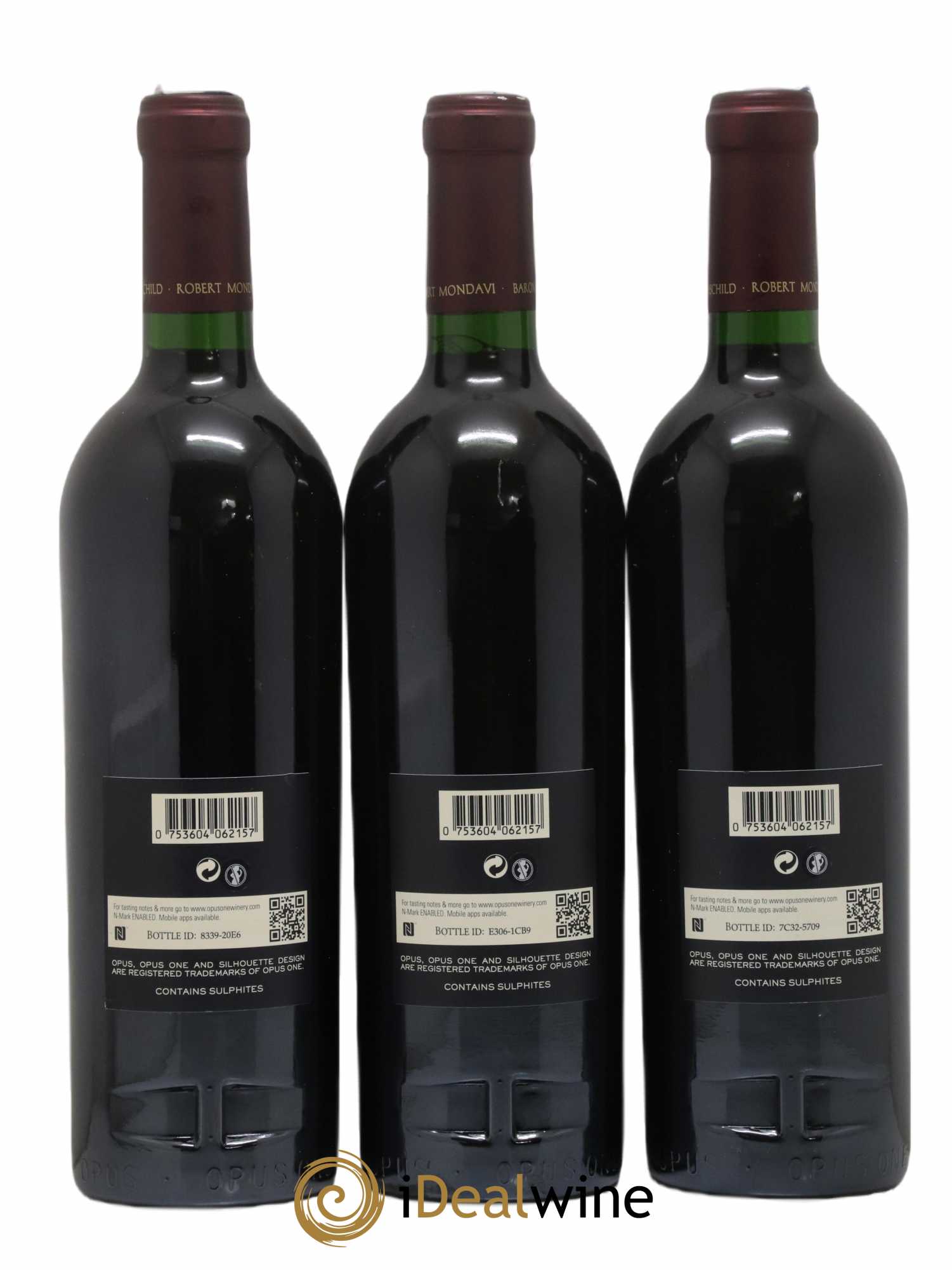 Napa Valley Opus One Robert Mondavi 2015 - Lot de 3 bouteilles - 1