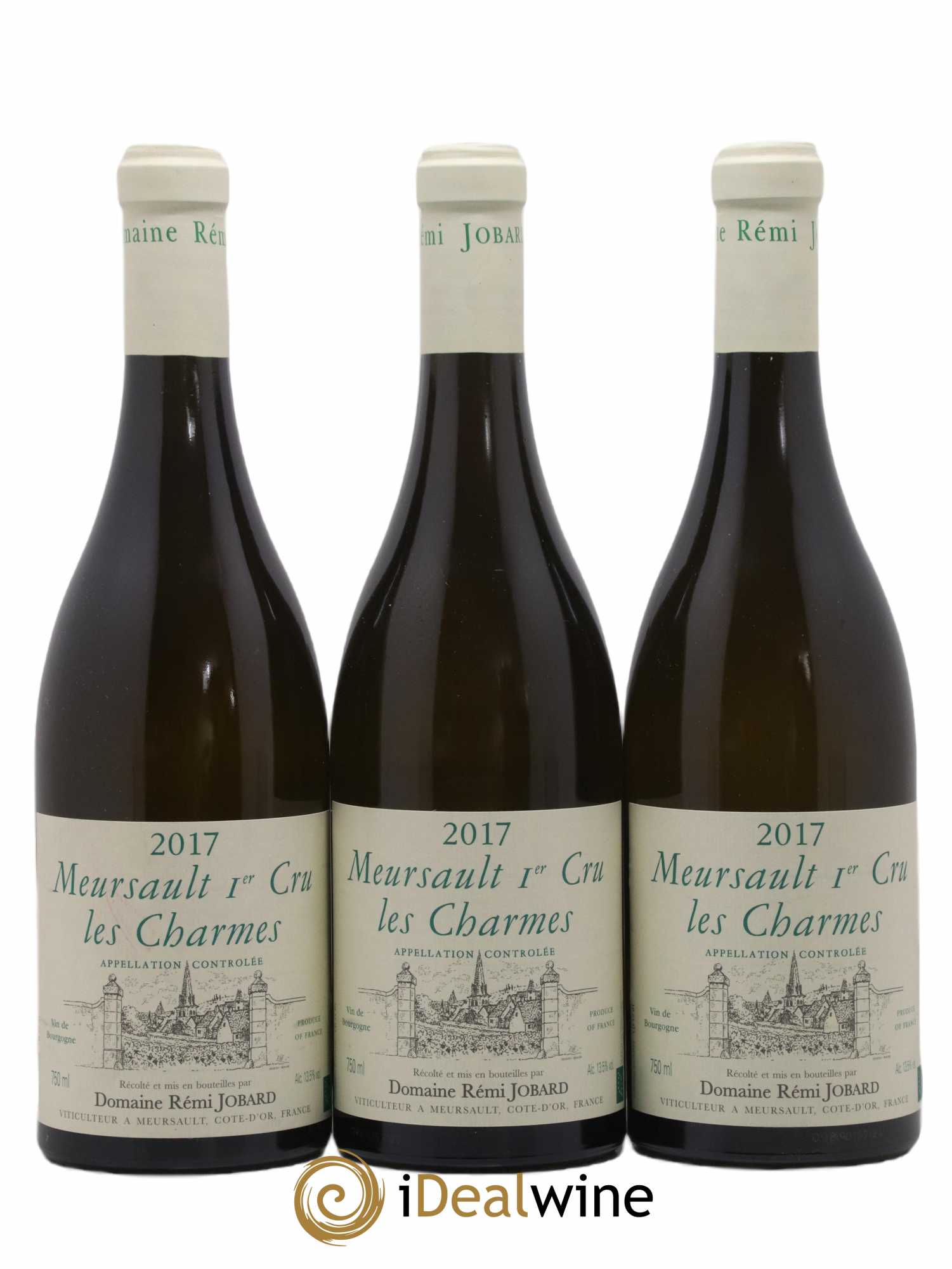 Meursault 1er Cru Les Charmes Rémi Jobard (Domaine) 2017 - Lot de 3 bouteilles - 0