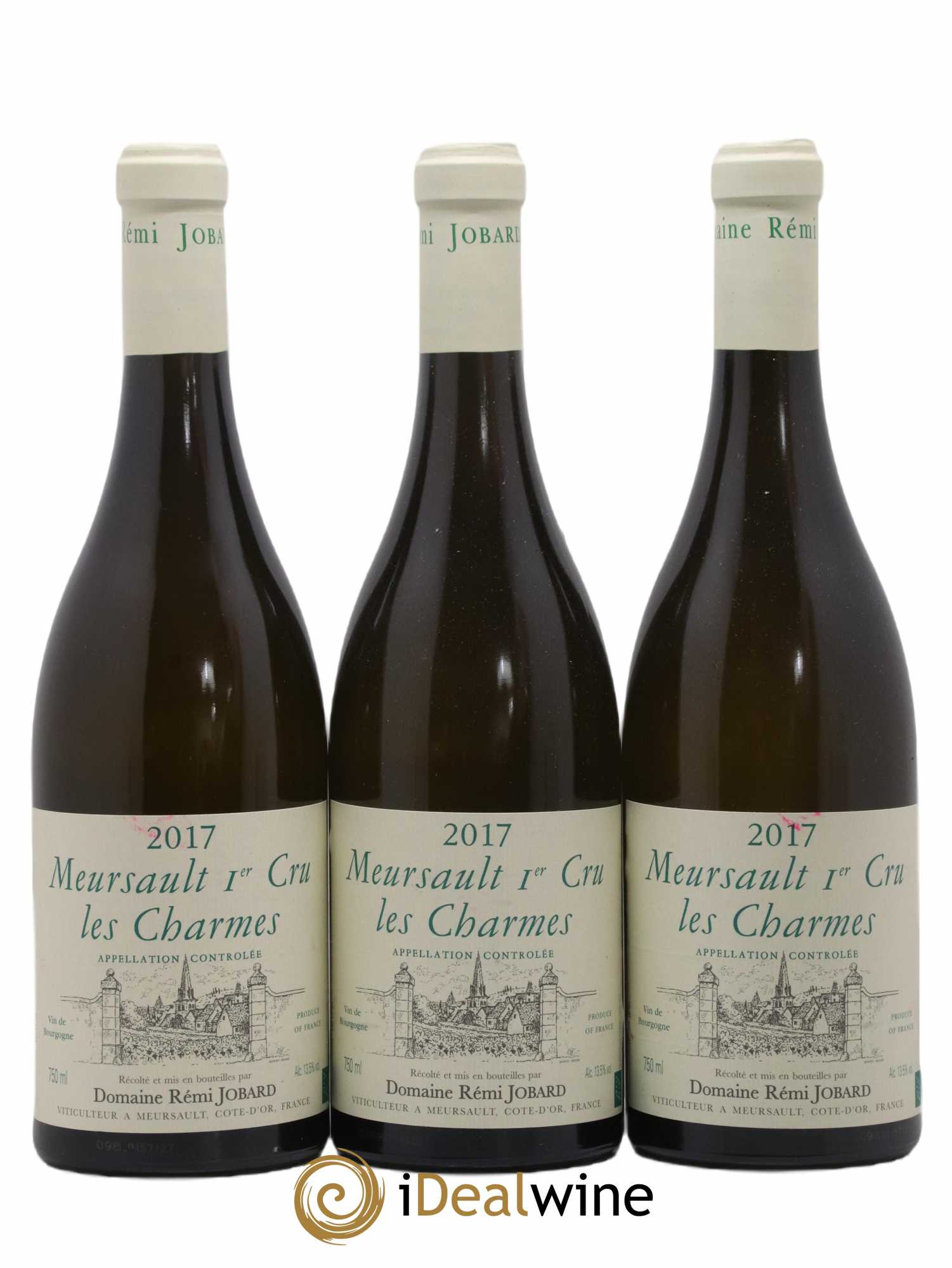 Meursault 1er Cru Les Charmes Rémi Jobard (Domaine) 2017 - Lot de 3 bouteilles - 0