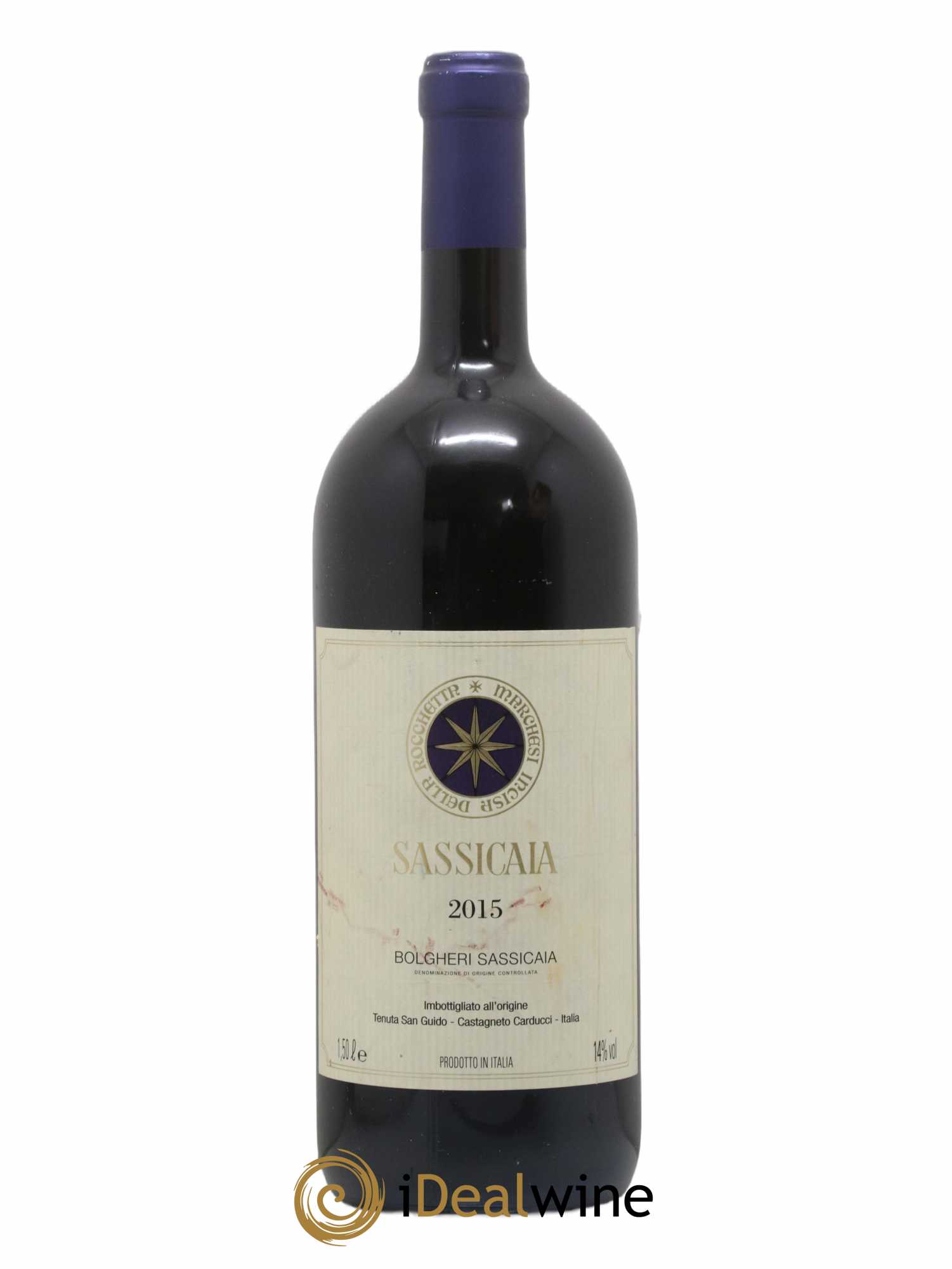 Bolgheri DOC Sassicaia Tenuta San Guido 2015 - Lot de 1 magnum - 0