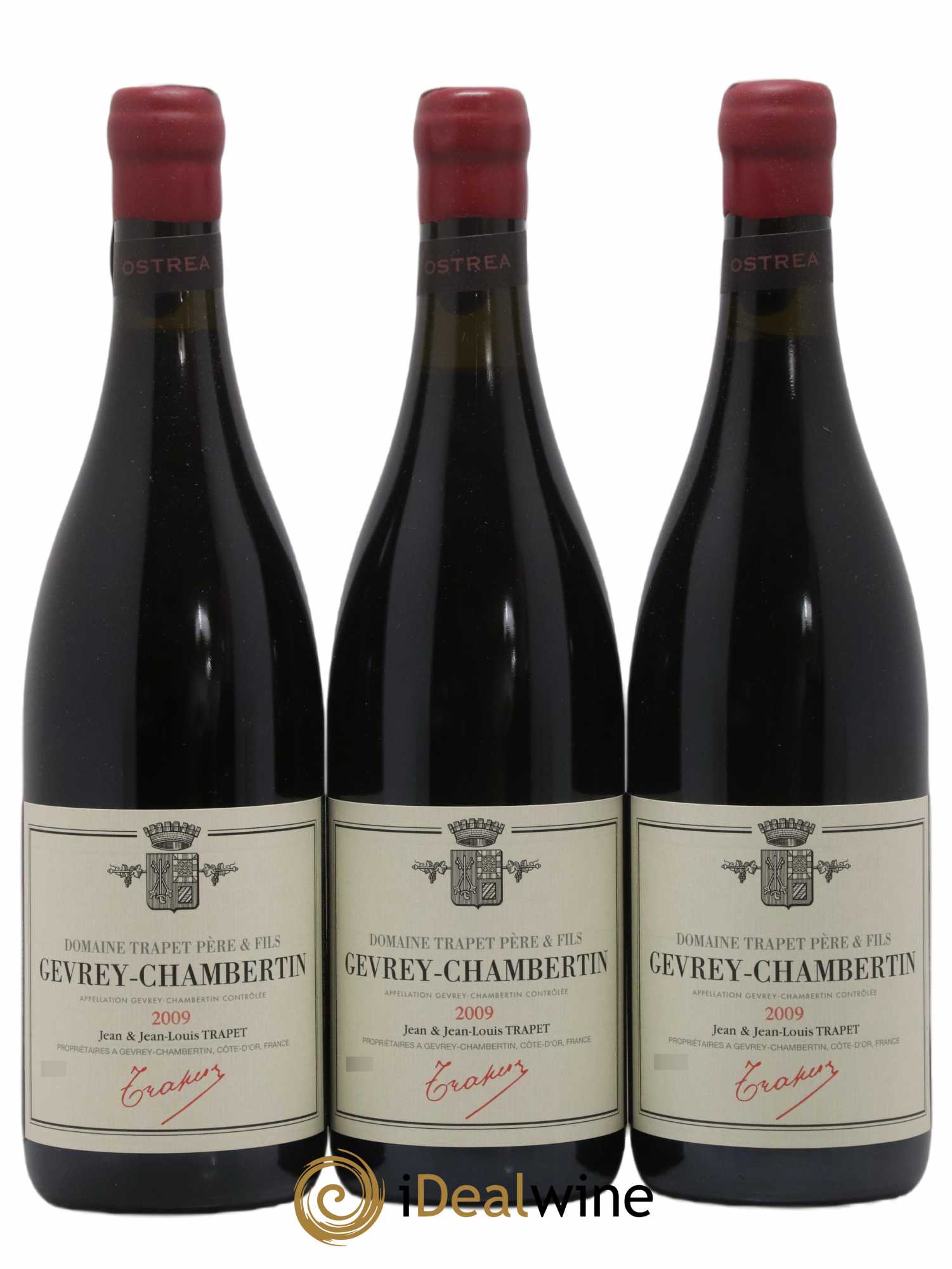 Gevrey-Chambertin Ostrea Domaine Trapet 2009 - Lot de 3 bouteilles - 0