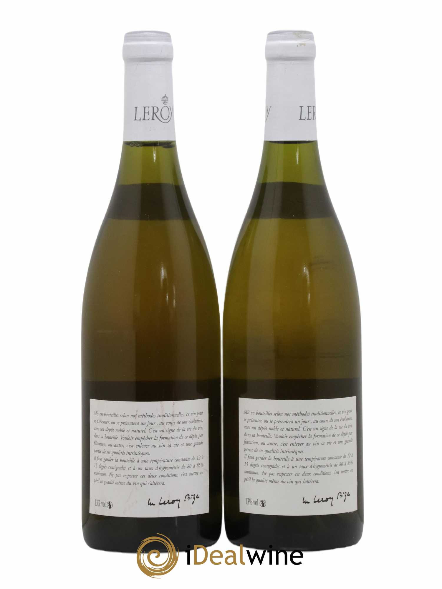 Meursault 1er Cru Blagny Leroy SA 2001 - Posten von 2 Flaschen - 1