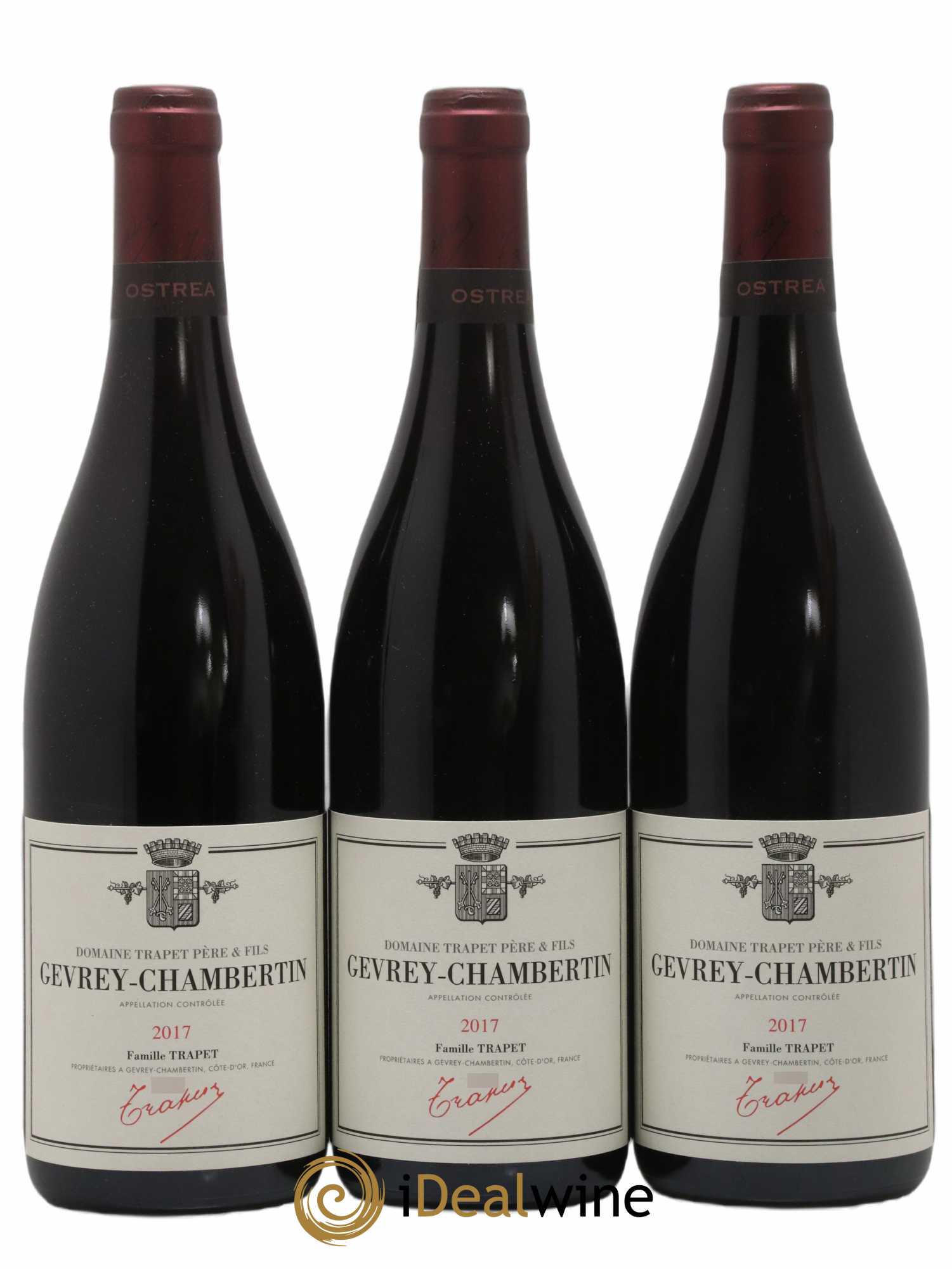Gevrey-Chambertin Ostrea Domaine Trapet 2017 - Lot de 3 bouteilles - 0