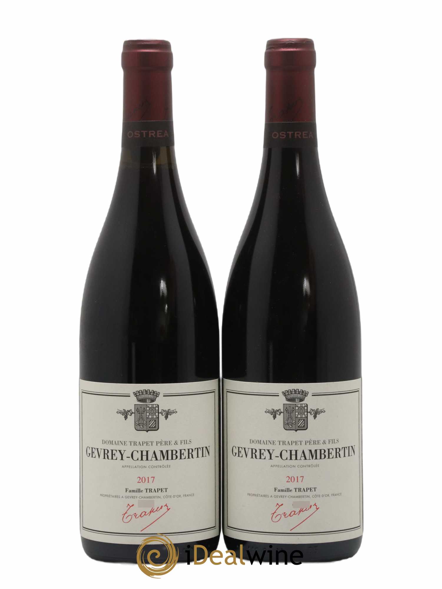 Gevrey-Chambertin Ostrea Domaine Trapet 2017 - Lot de 2 bouteilles - 0
