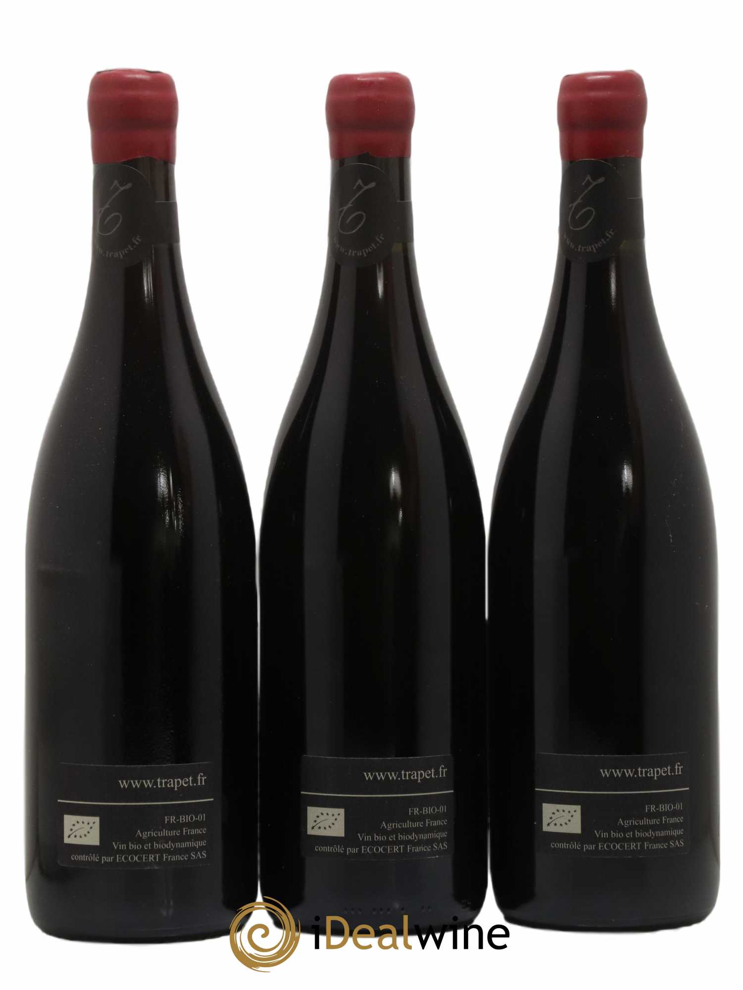 Chapelle-Chambertin Grand Cru Domaine Trapet 2017 - Lot de 3 bouteilles - 1