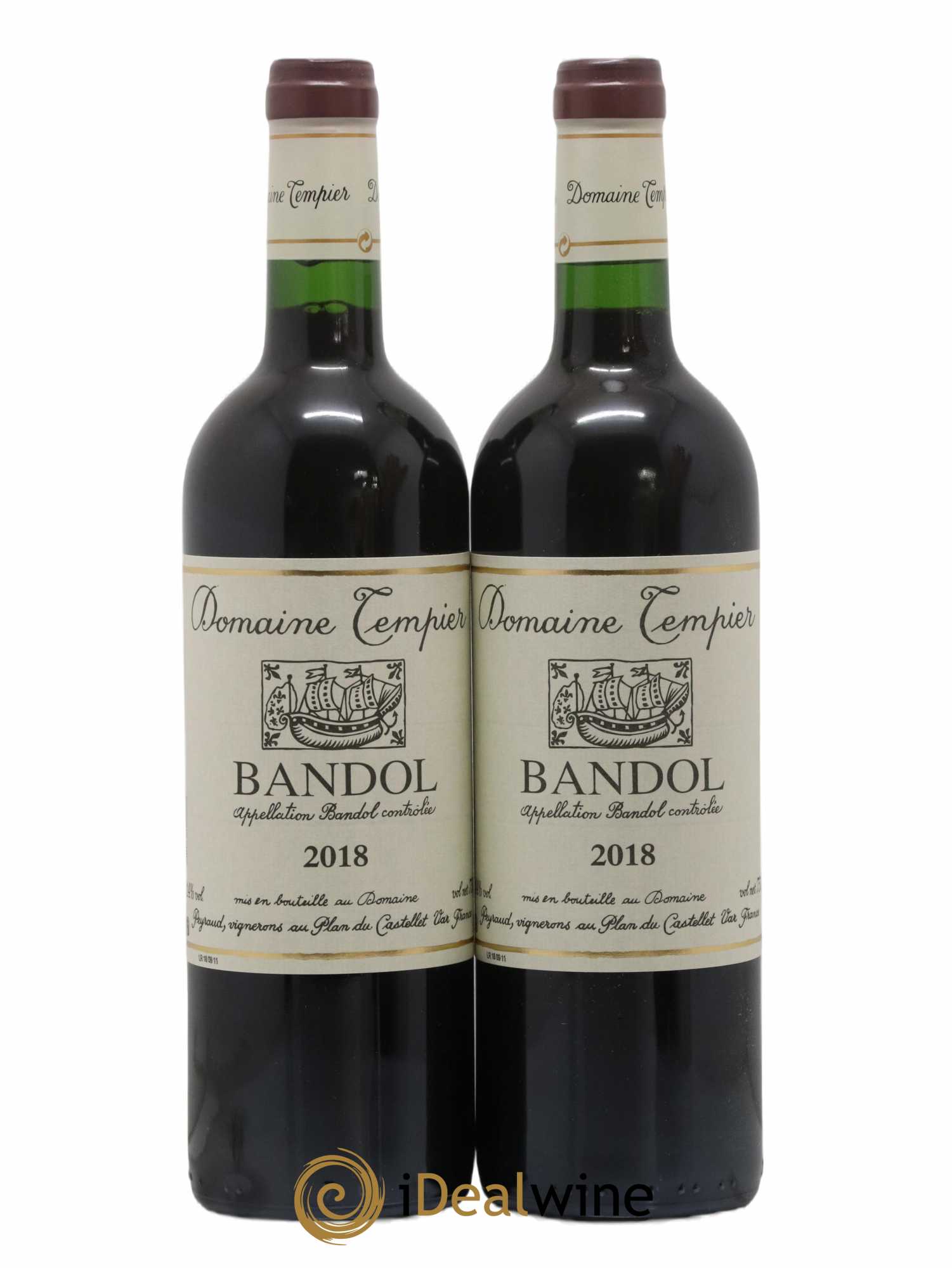 Bandol Domaine Tempier Famille Peyraud 2018 - Lot de 2 bouteilles - 0