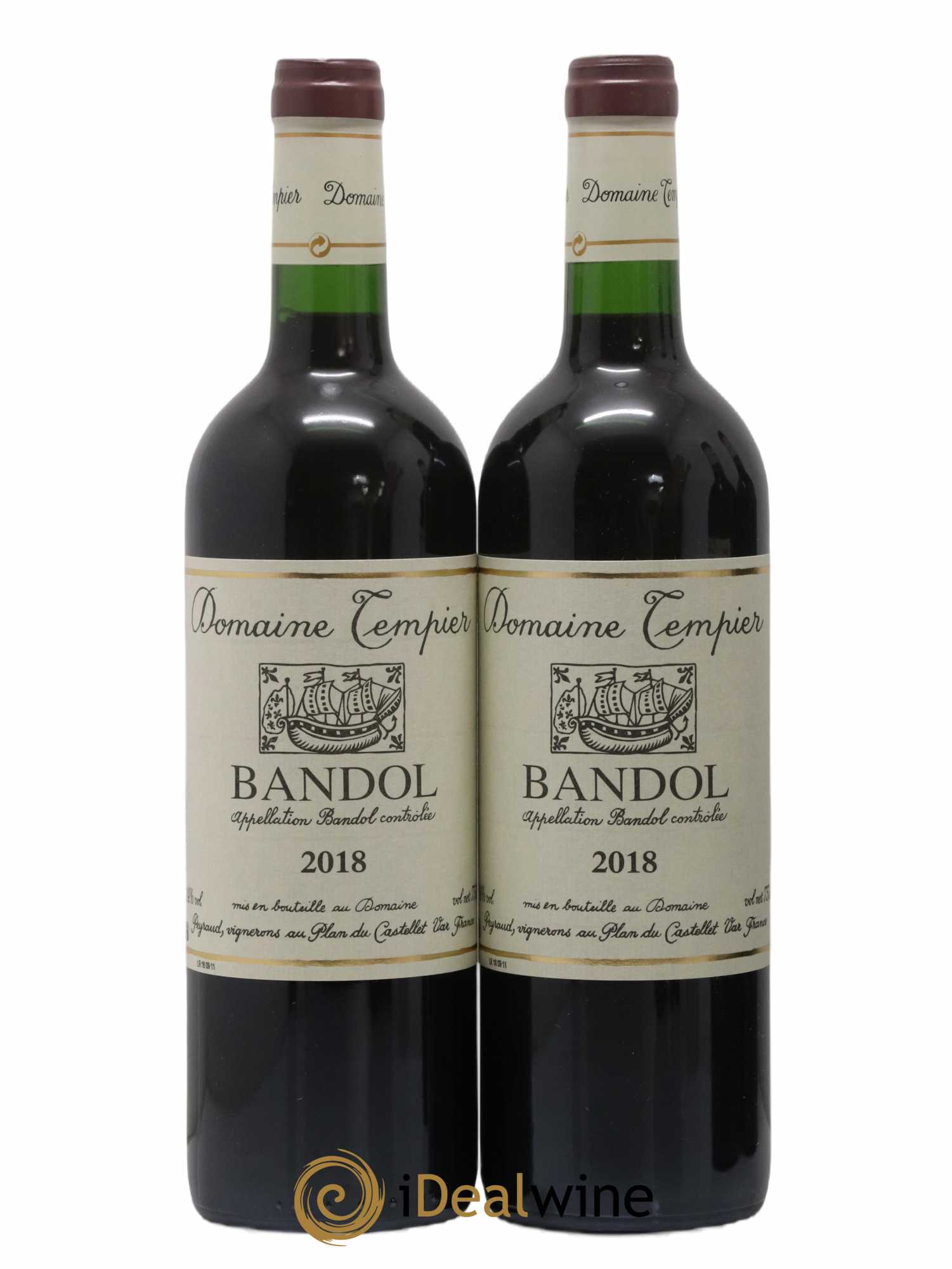Bandol Domaine Tempier Famille Peyraud 2018 - Lot de 2 bouteilles - 0
