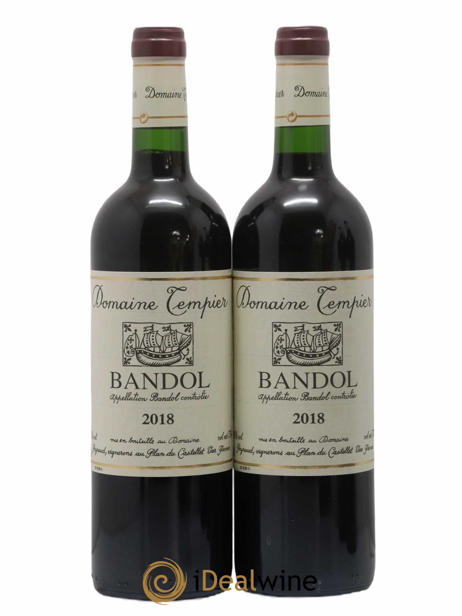Bandol Domaine Tempier Famille Peyraud 2018 - Lot de 2 bouteilles - 0