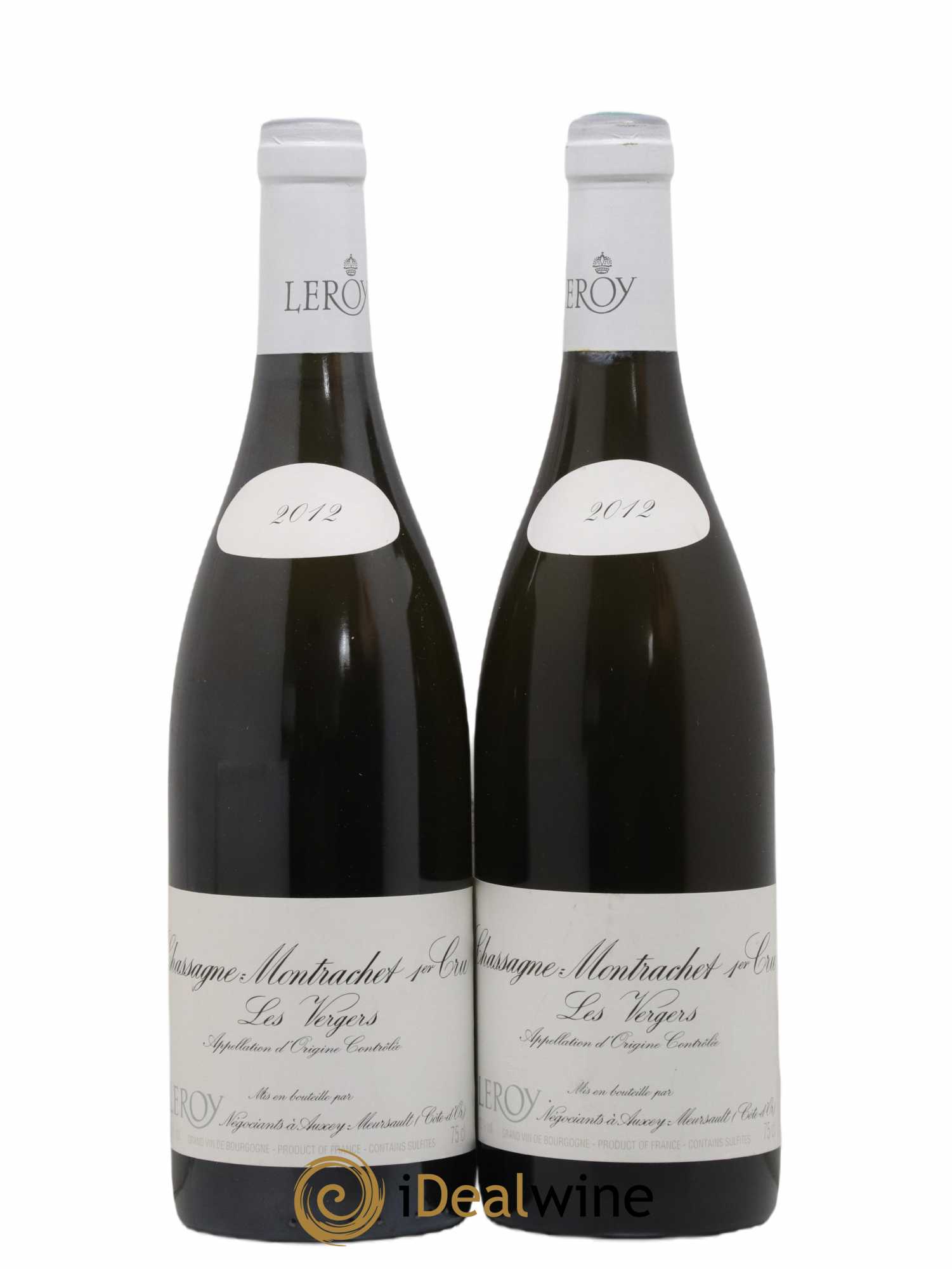 Chassagne-Montrachet 1er Cru 2012 - Lotto di 2 bottiglie - 0