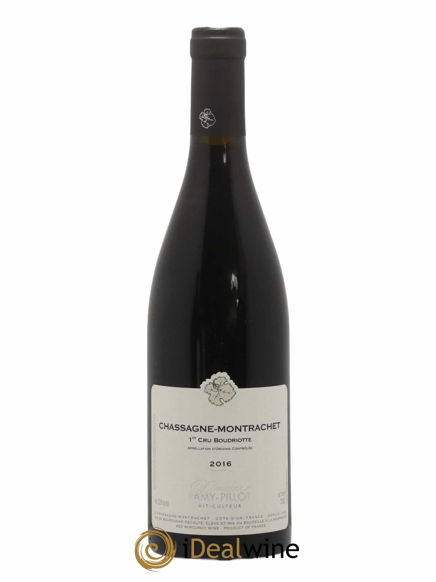 Chassagne-Montrachet 1er Cru Boudriotte Lamy Pillot 2016 - Posten von 1 Flasche - 0