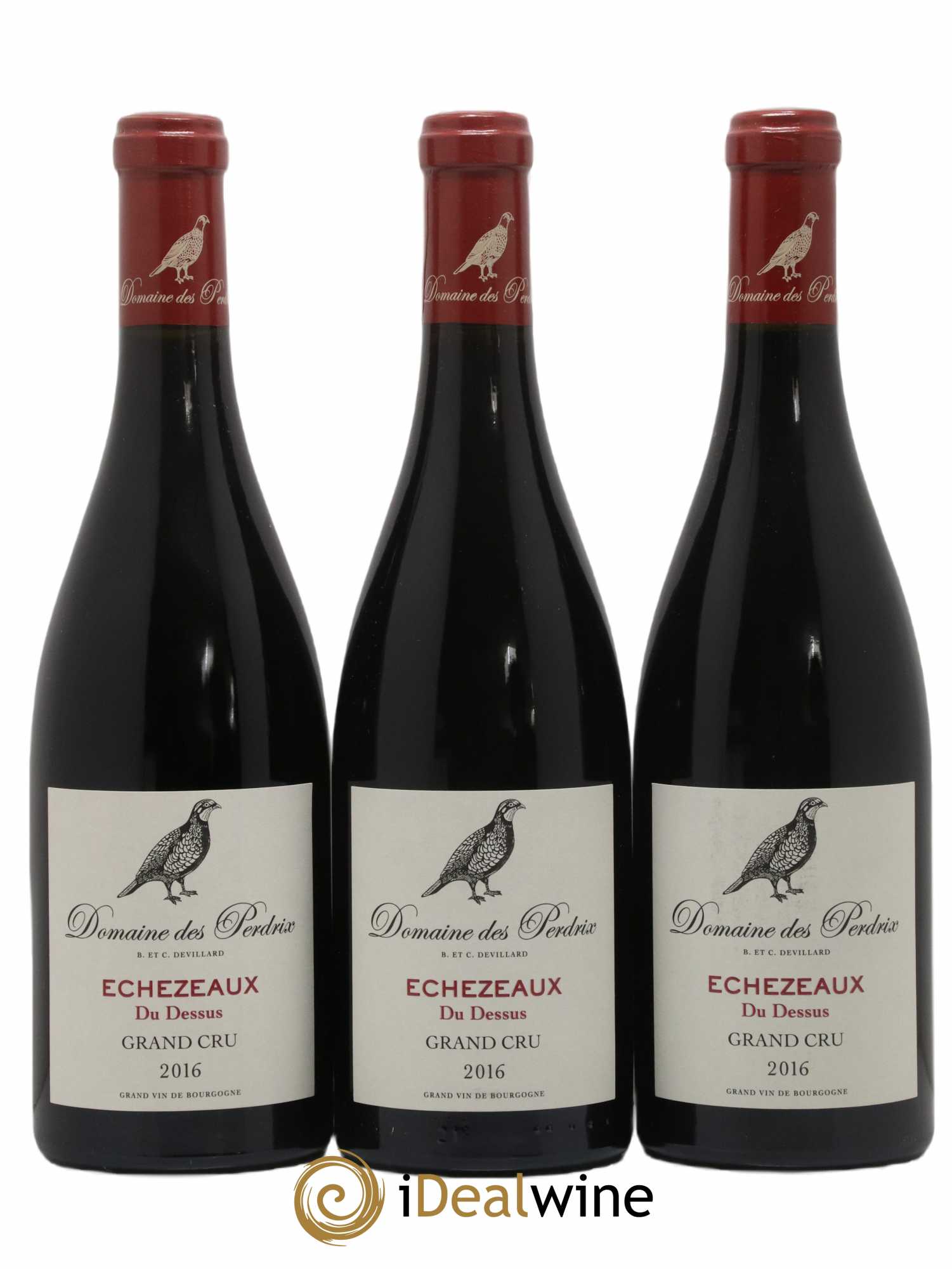 Echezeaux Grand Cru Du Dessus Perdrix (Domaine des) 2016 - Lot de 3 bouteilles - 0