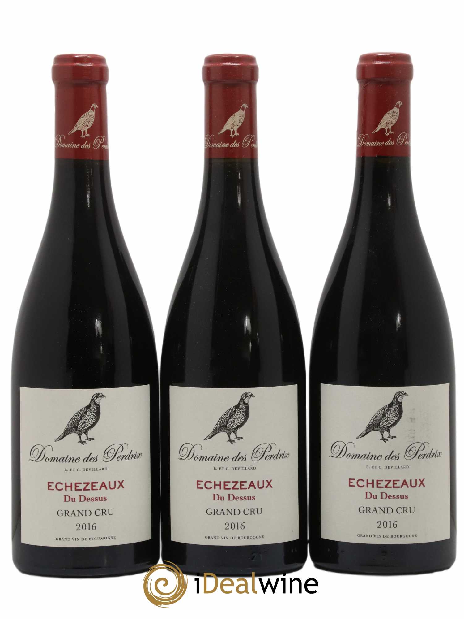 Echezeaux Grand Cru Du Dessus Perdrix (Domaine des) 2016 - Lot de 3 bouteilles - 0