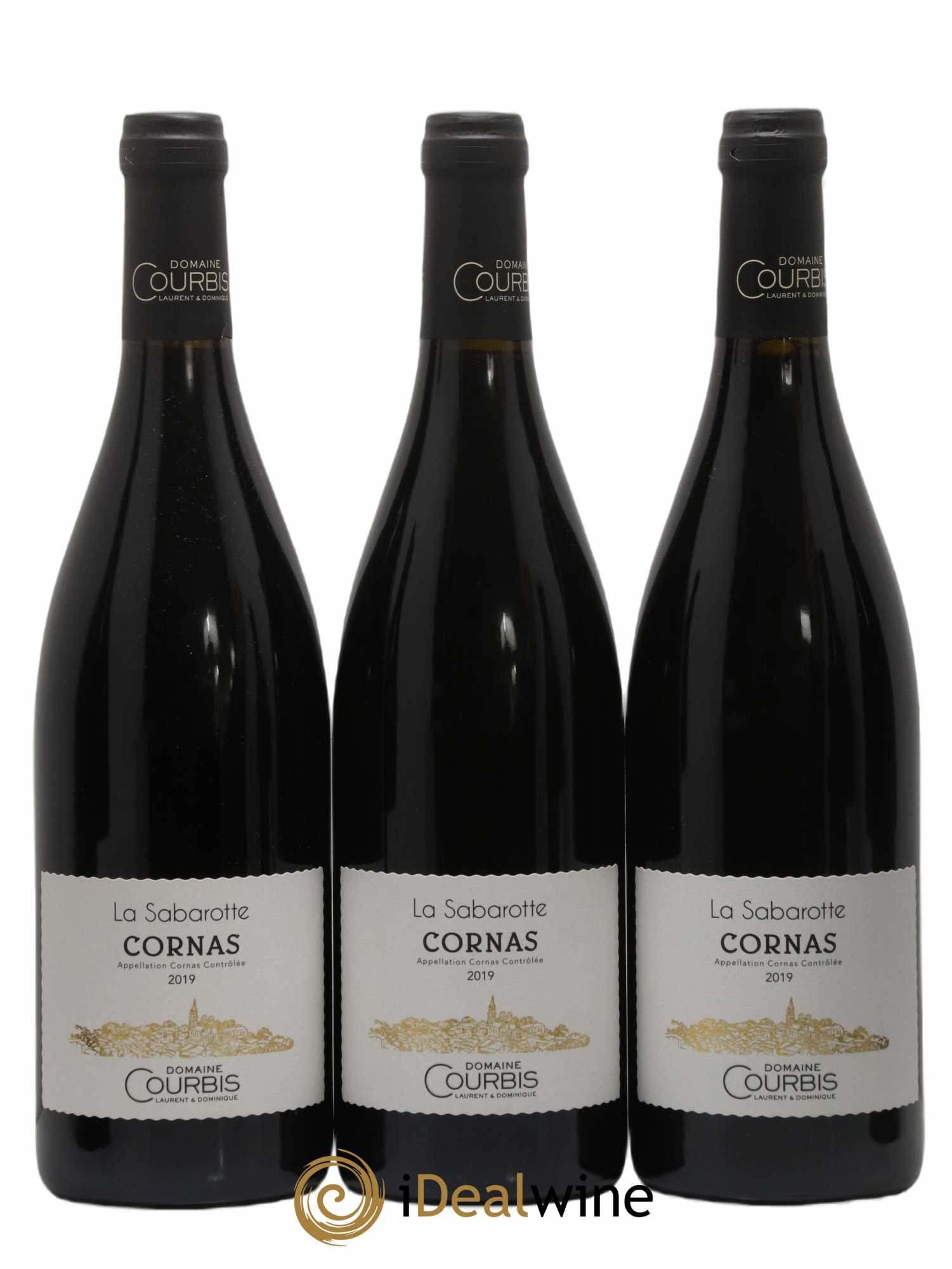 Cornas La Sabarotte Courbis 2019 - Lot de 6 bouteilles - 1