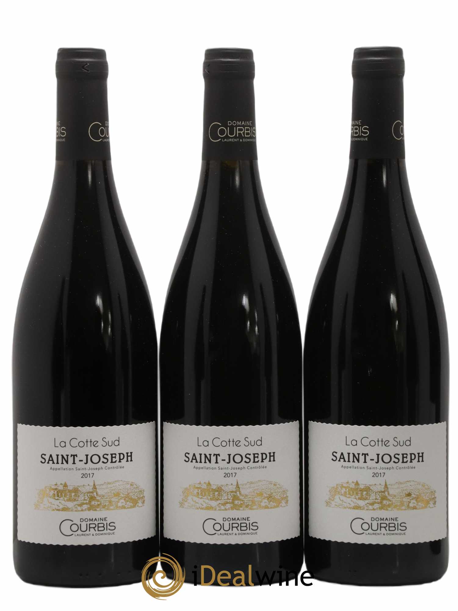 Saint-Joseph La Cotte Sud Domaine Courbis 2017 - Posten von 6 Flaschen - 2