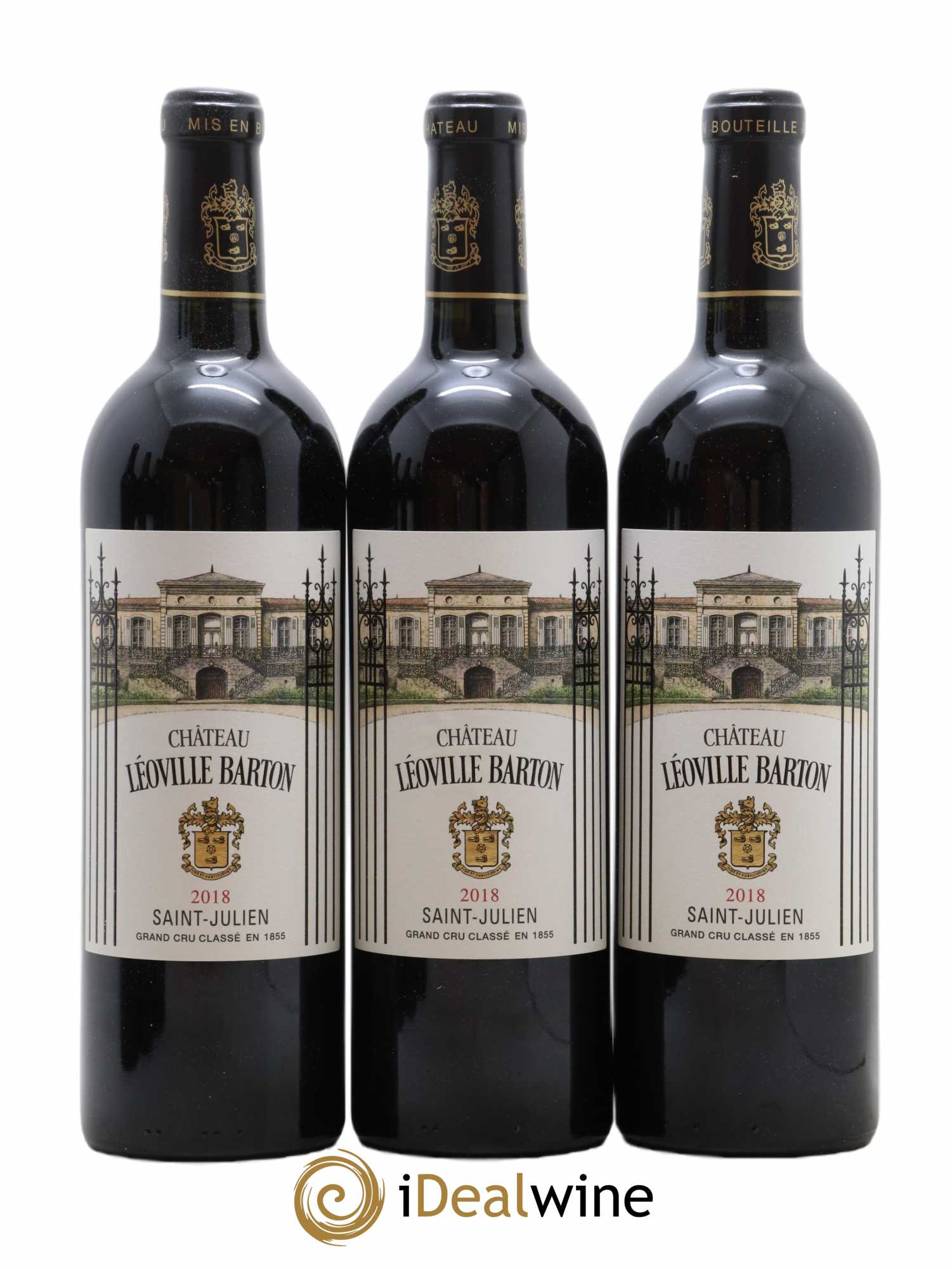 Château Léoville Barton 2ème Grand Cru Classé 2018 - Lot de 6 bouteilles - 2