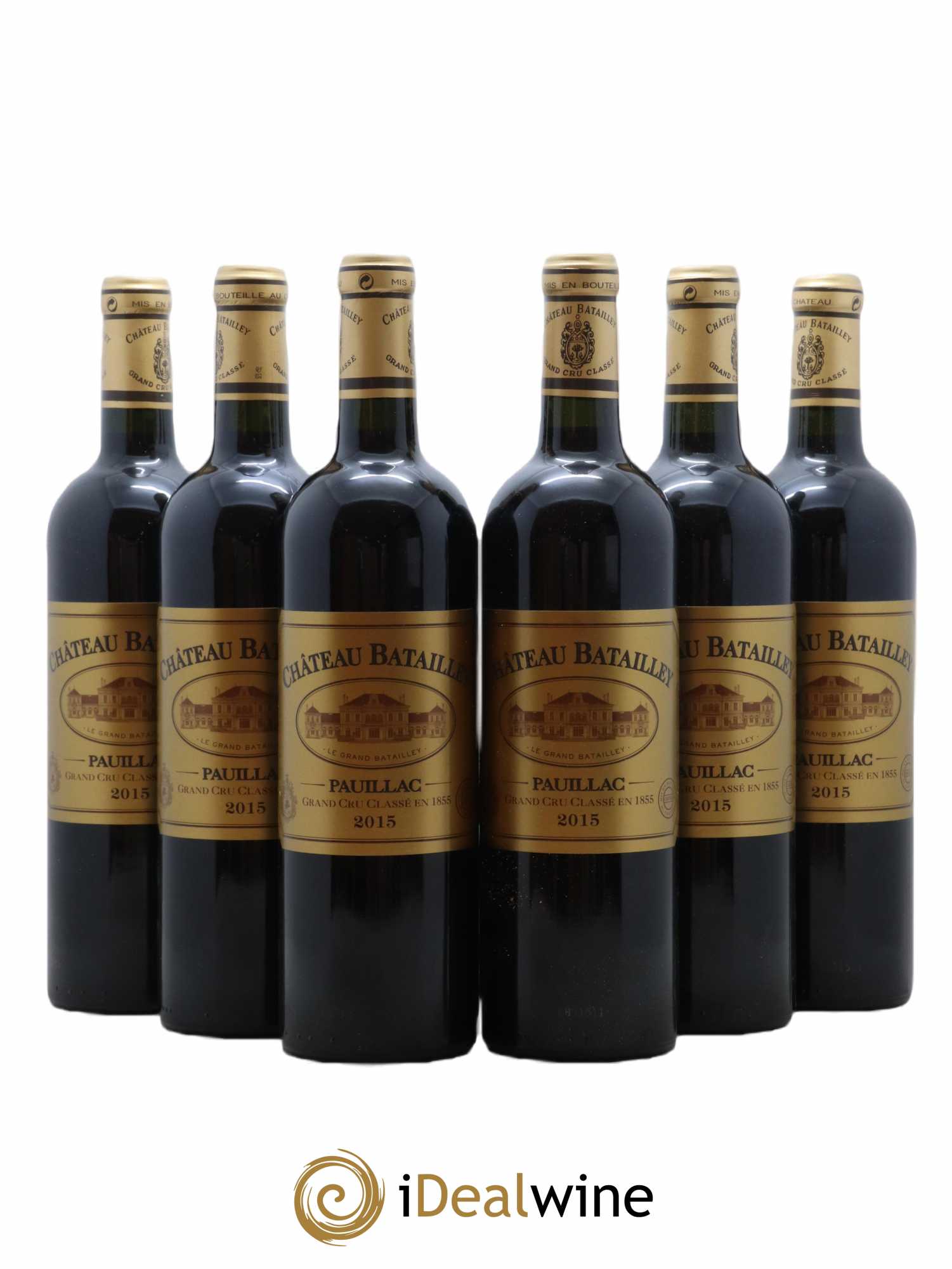 Château Batailley 5ème Grand Cru Classé 2015 - Lot de 6 bouteilles - 0